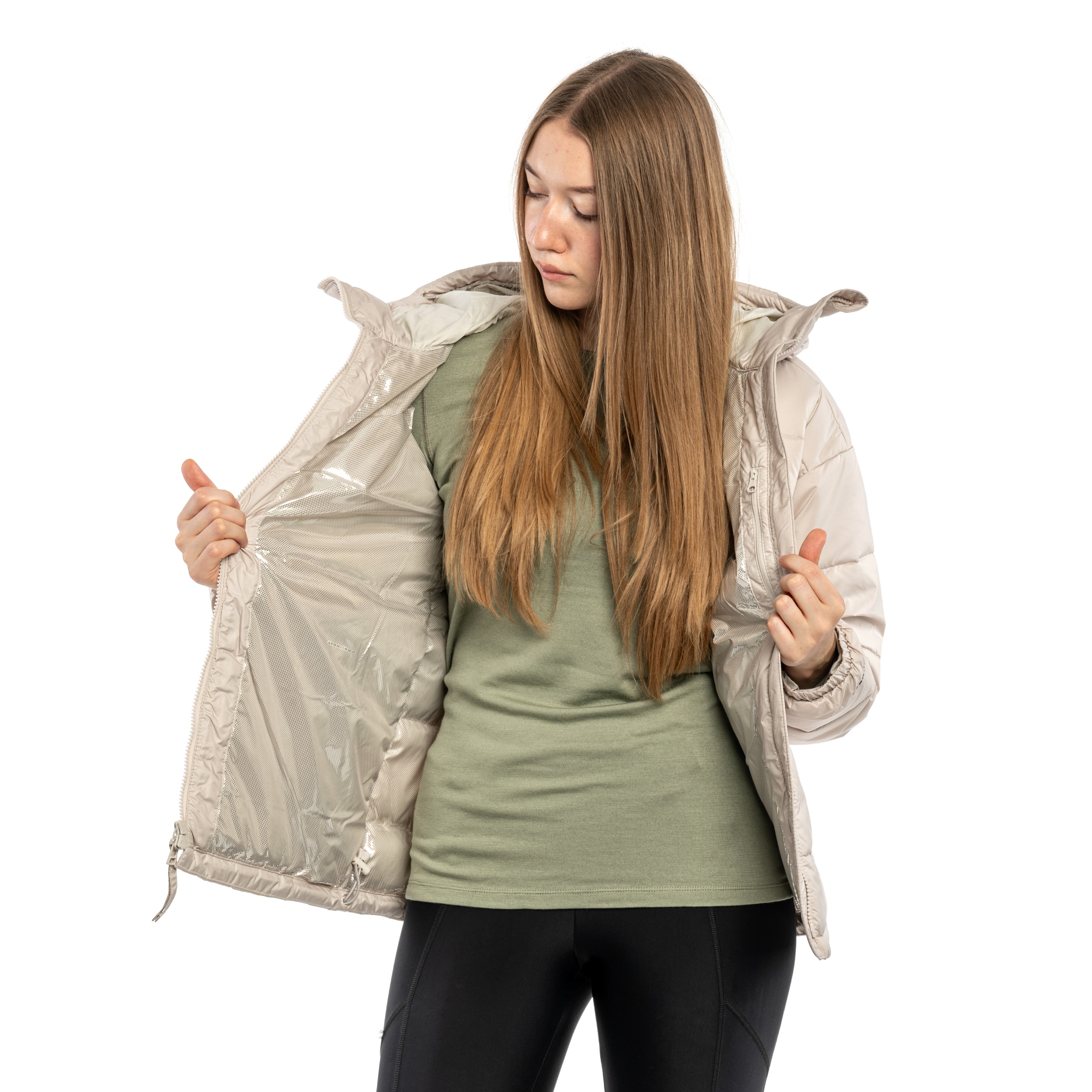 Columbia Pike Lake III Hooded Jacket Women's Jacket - Dark Stone