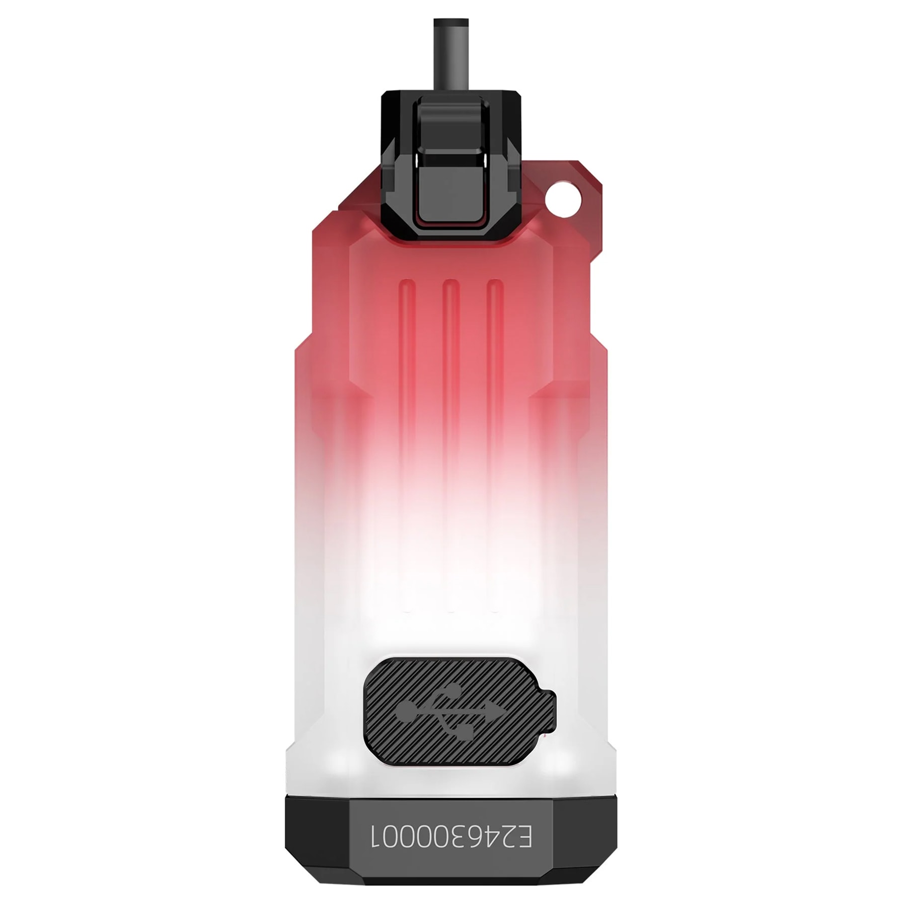 Latarka brelok Wuben E1 Pulse Red - 150 lumenów