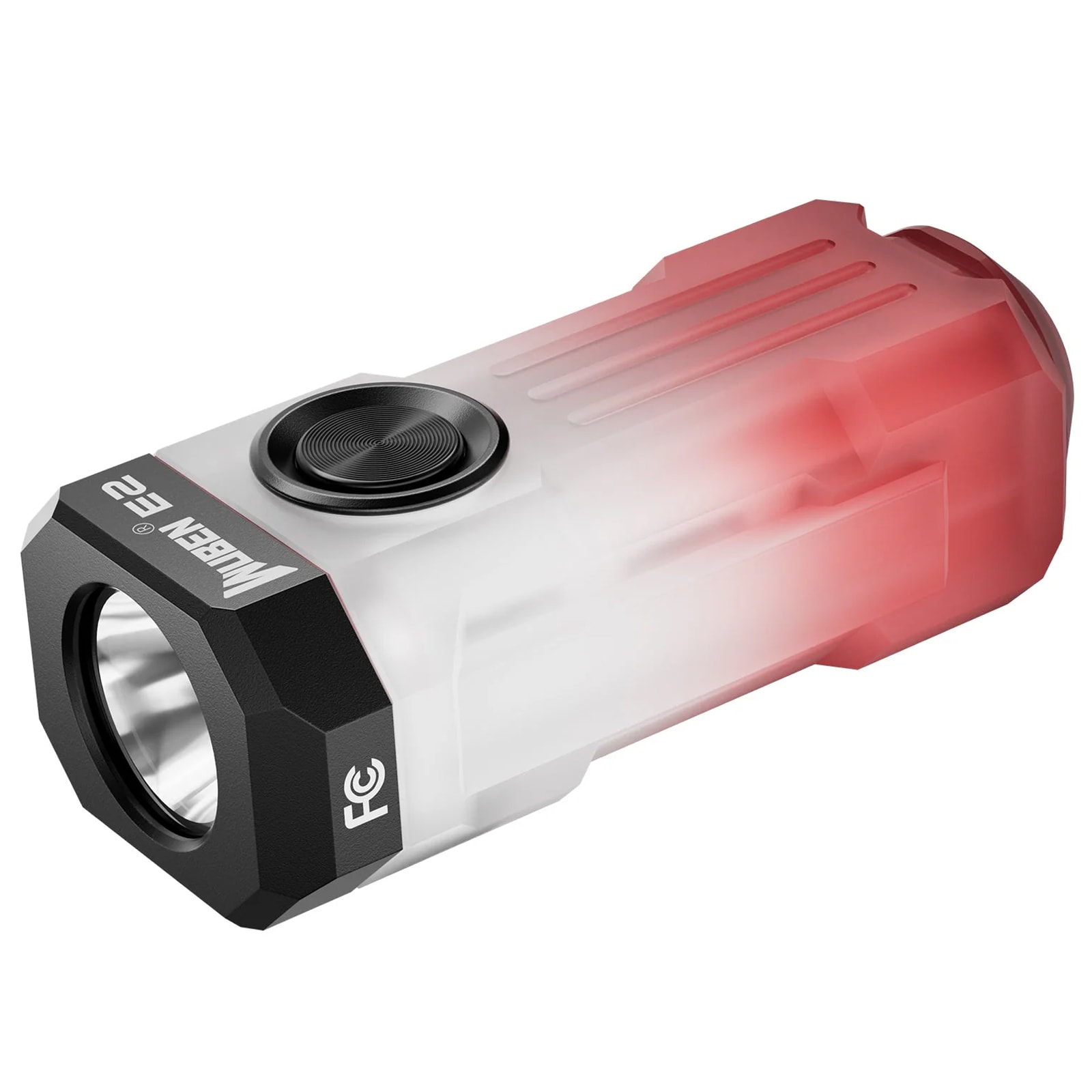 Latarka brelok Wuben E1 Pulse Red - 150 lumenów