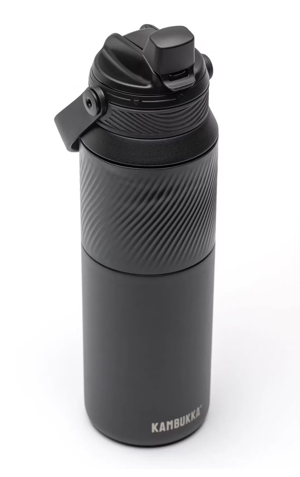 Kambukka Dupla Insulated Thermal Bottle 1 l - Black Raven