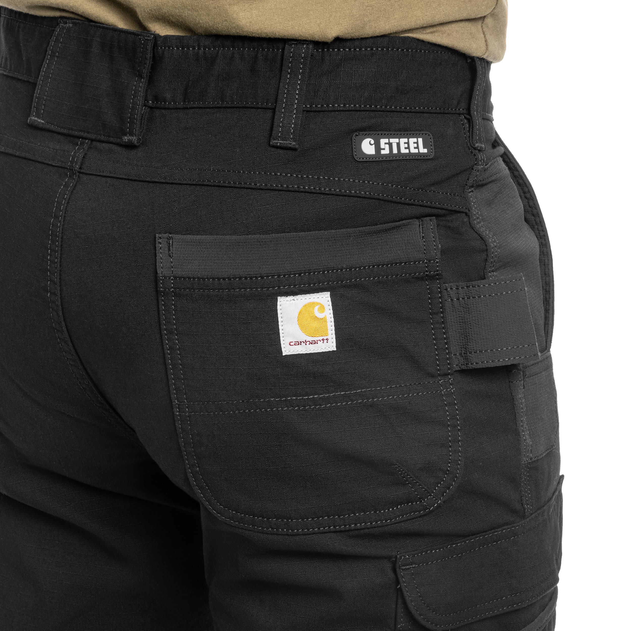 Carhartt Steel Cargo Rugged Flex Trousers - Black