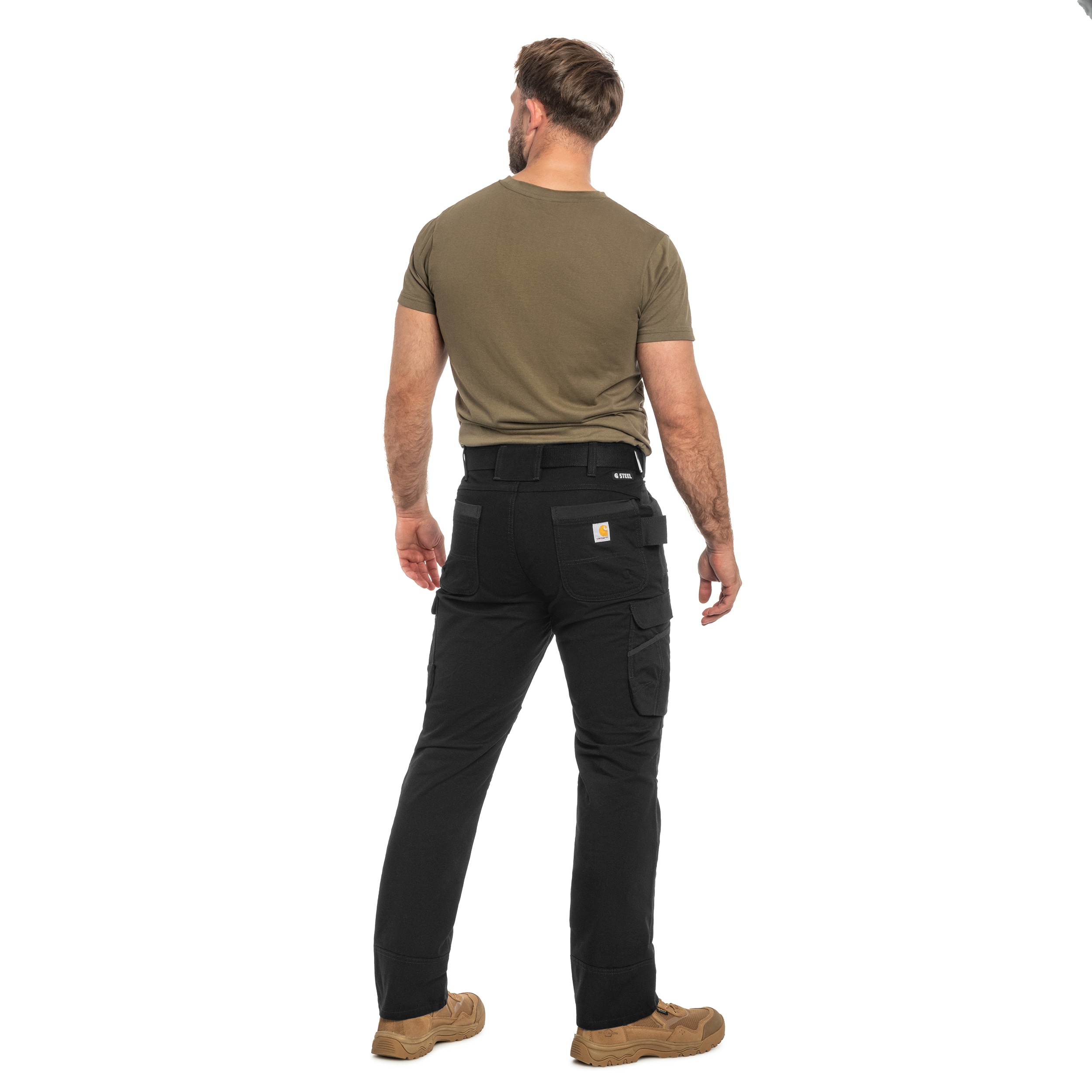 Carhartt Steel Cargo Rugged Flex Trousers - Black
