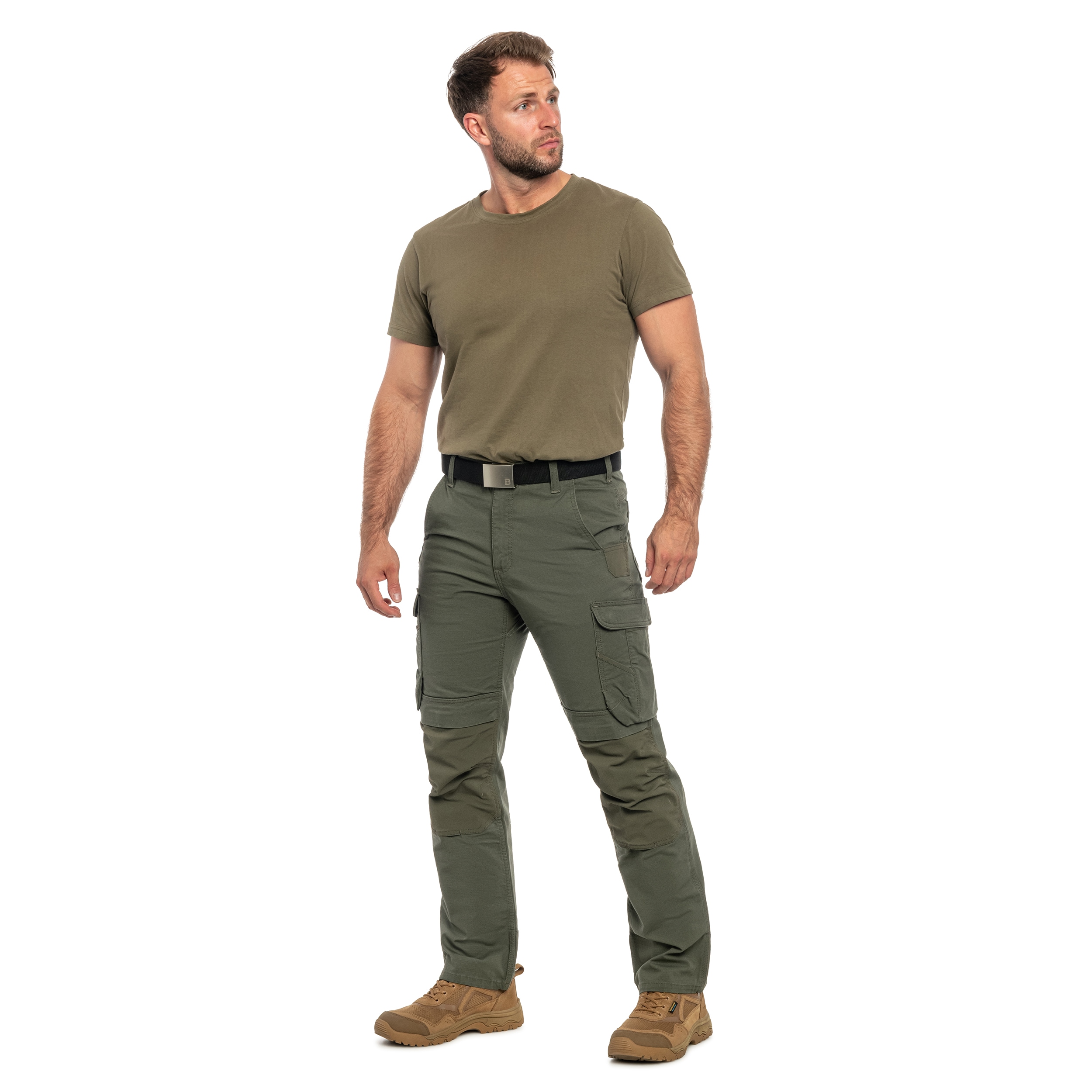 Штани Carhartt Steel Cargo Rugged Flex - Moss