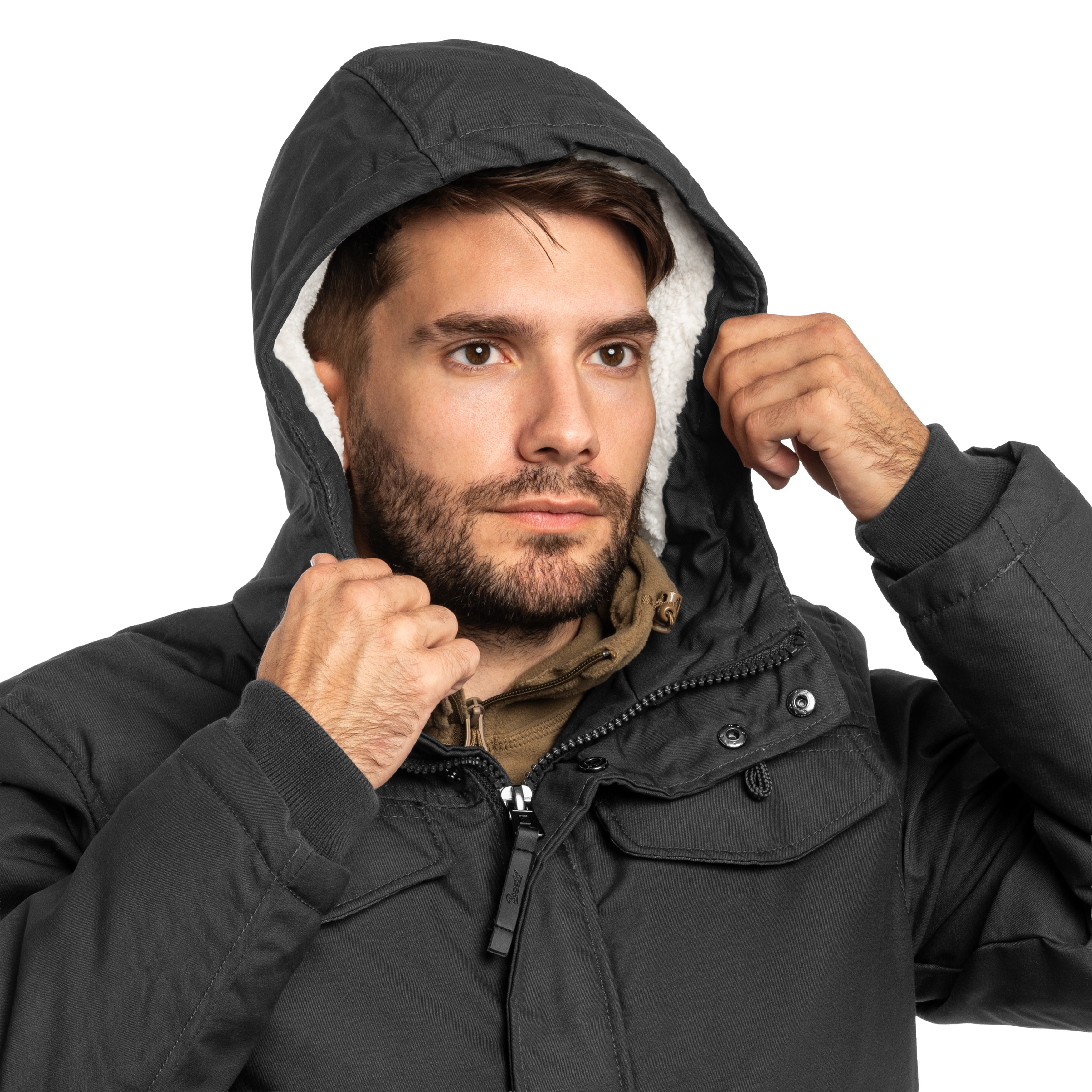 Куртка Brandit Marsh Lake Parka - Anthracite