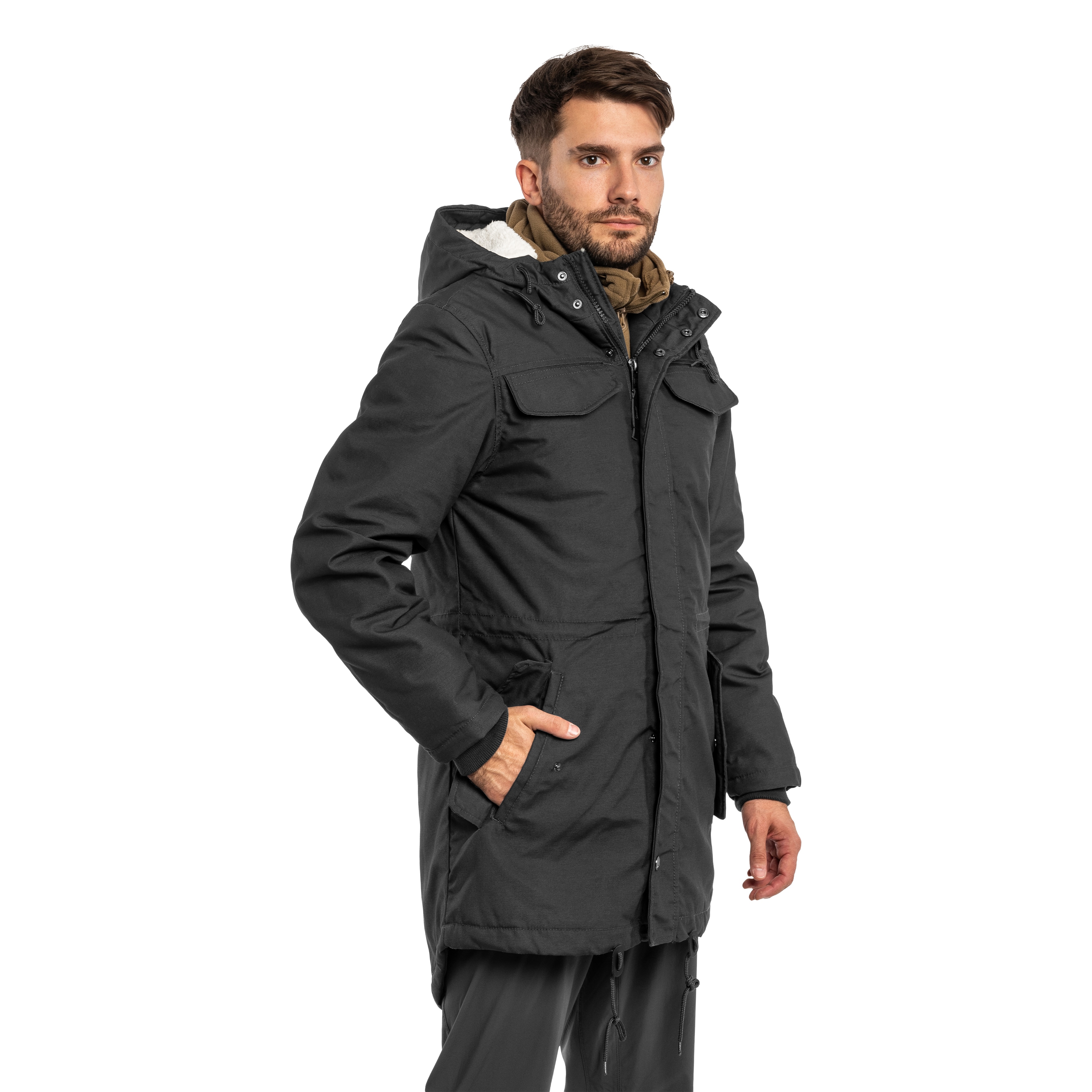 Куртка Brandit Marsh Lake Parka - Anthracite