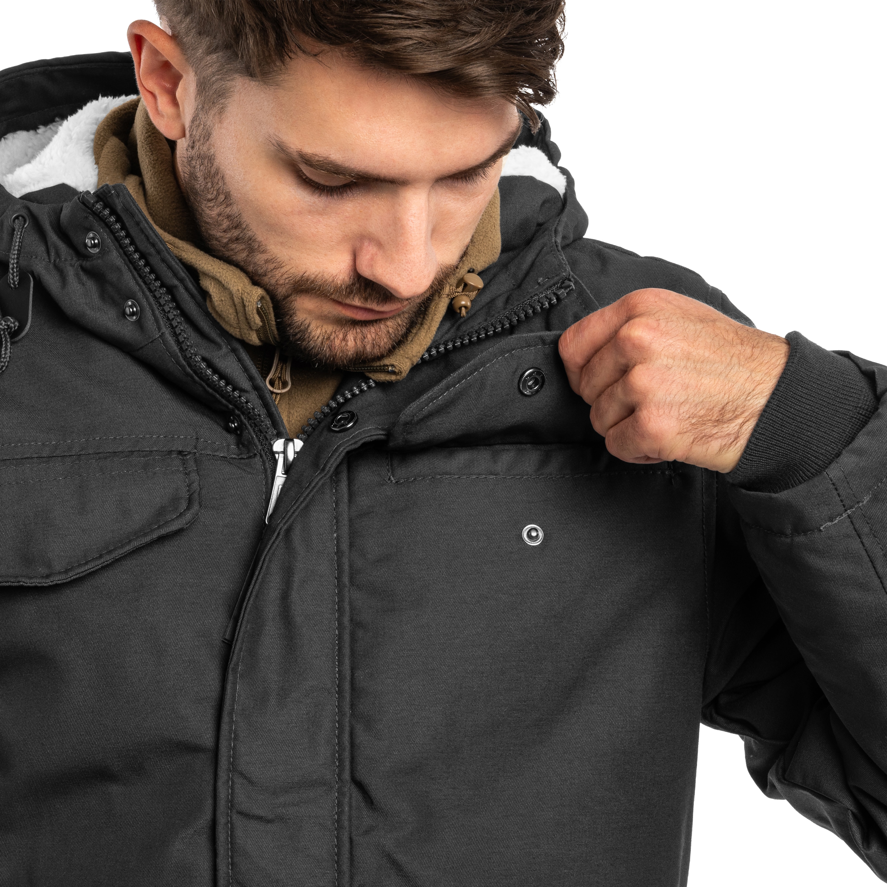 Куртка Brandit Marsh Lake Parka - Anthracite