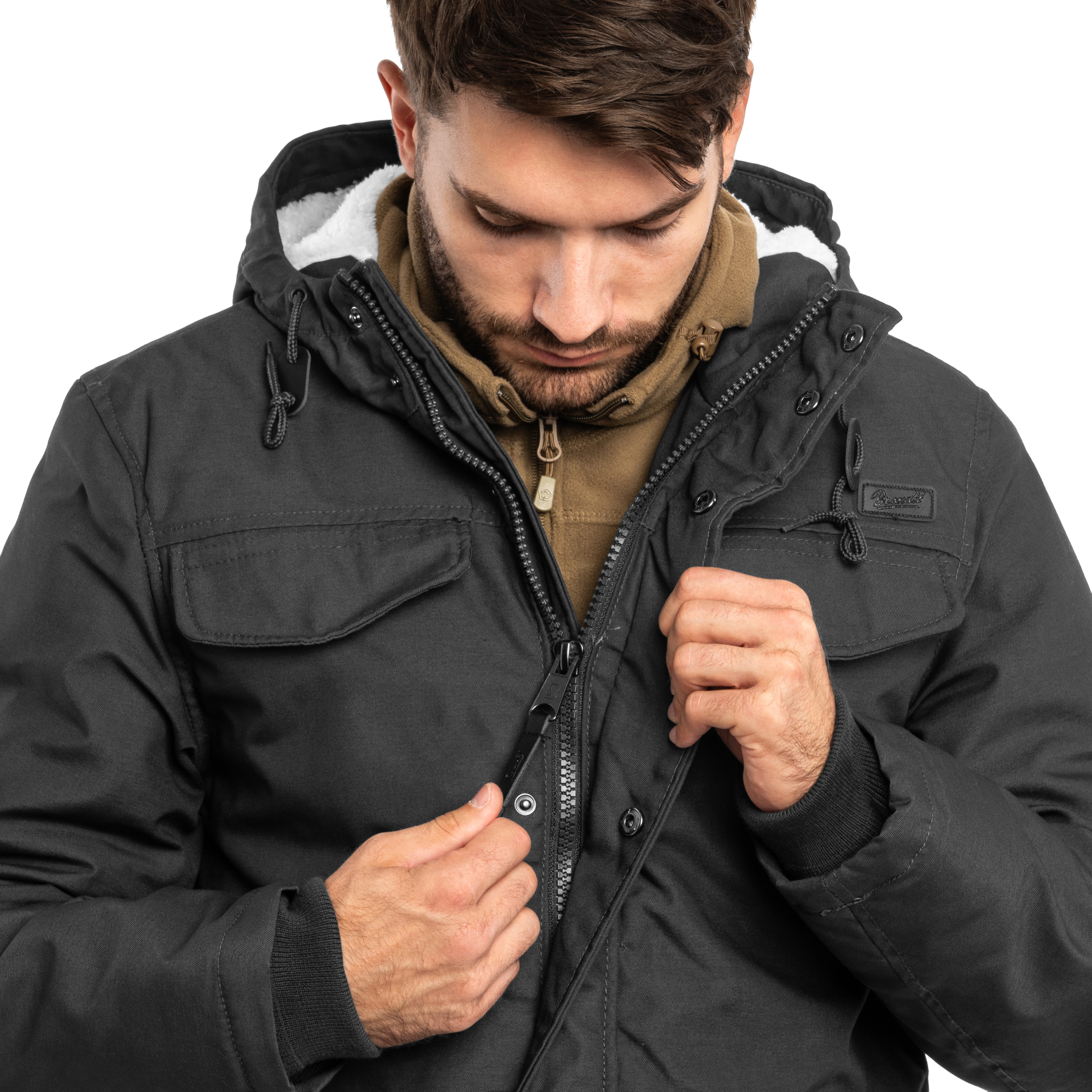 Куртка Brandit Marsh Lake Parka - Anthracite