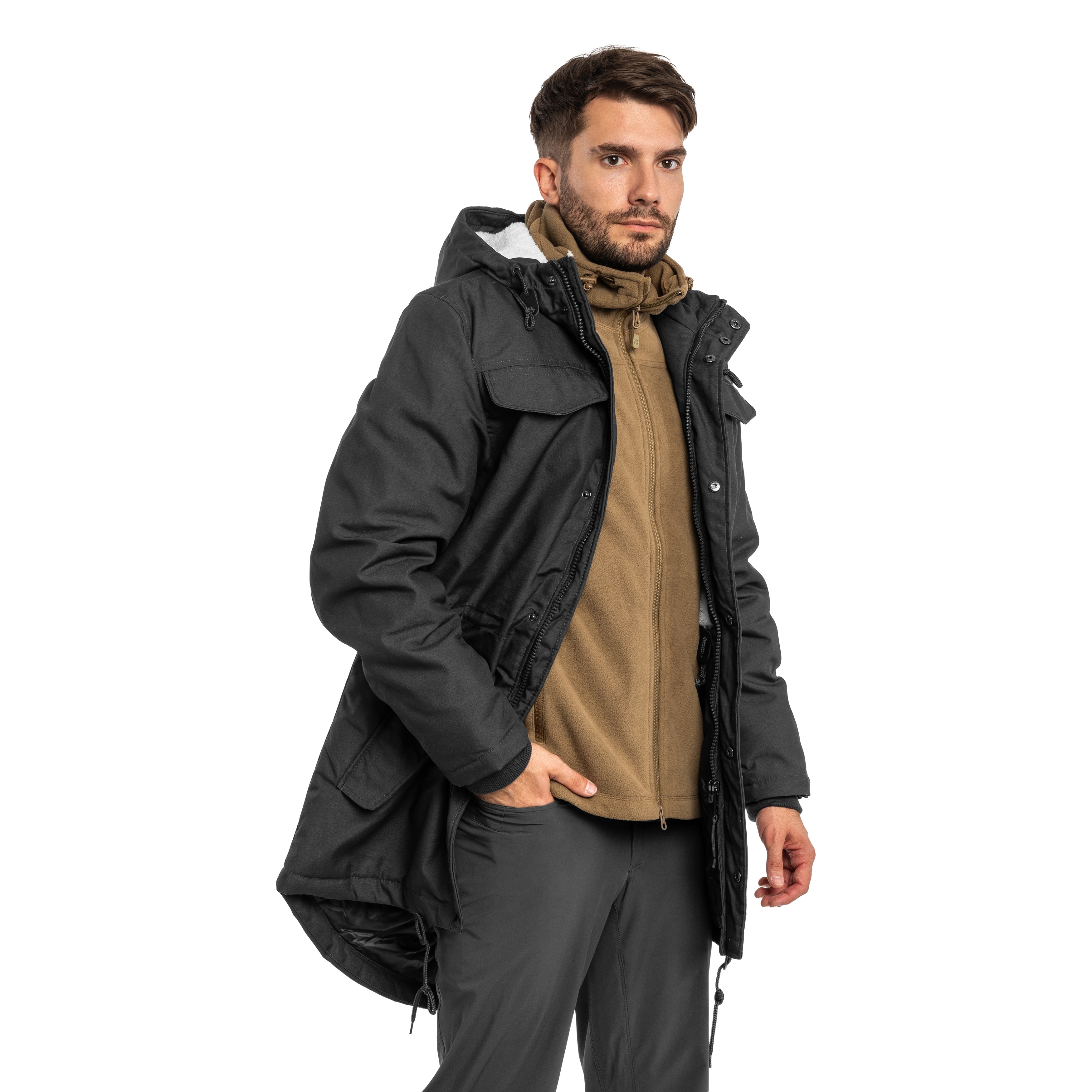 Куртка Brandit Marsh Lake Parka - Anthracite