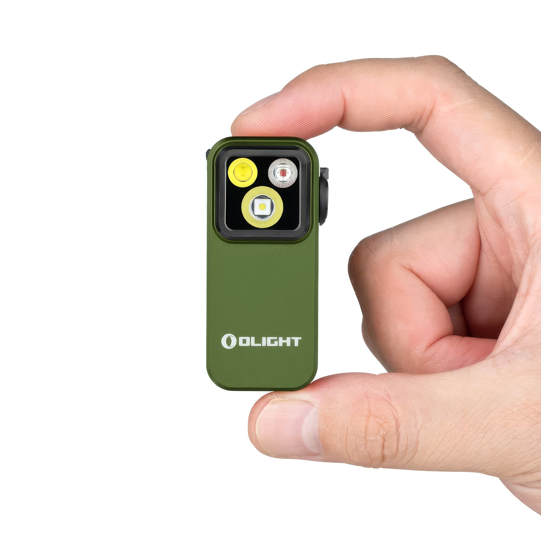 Latarka akumulatorowa Olight Oclip Pro OD Green - 500 lumenów