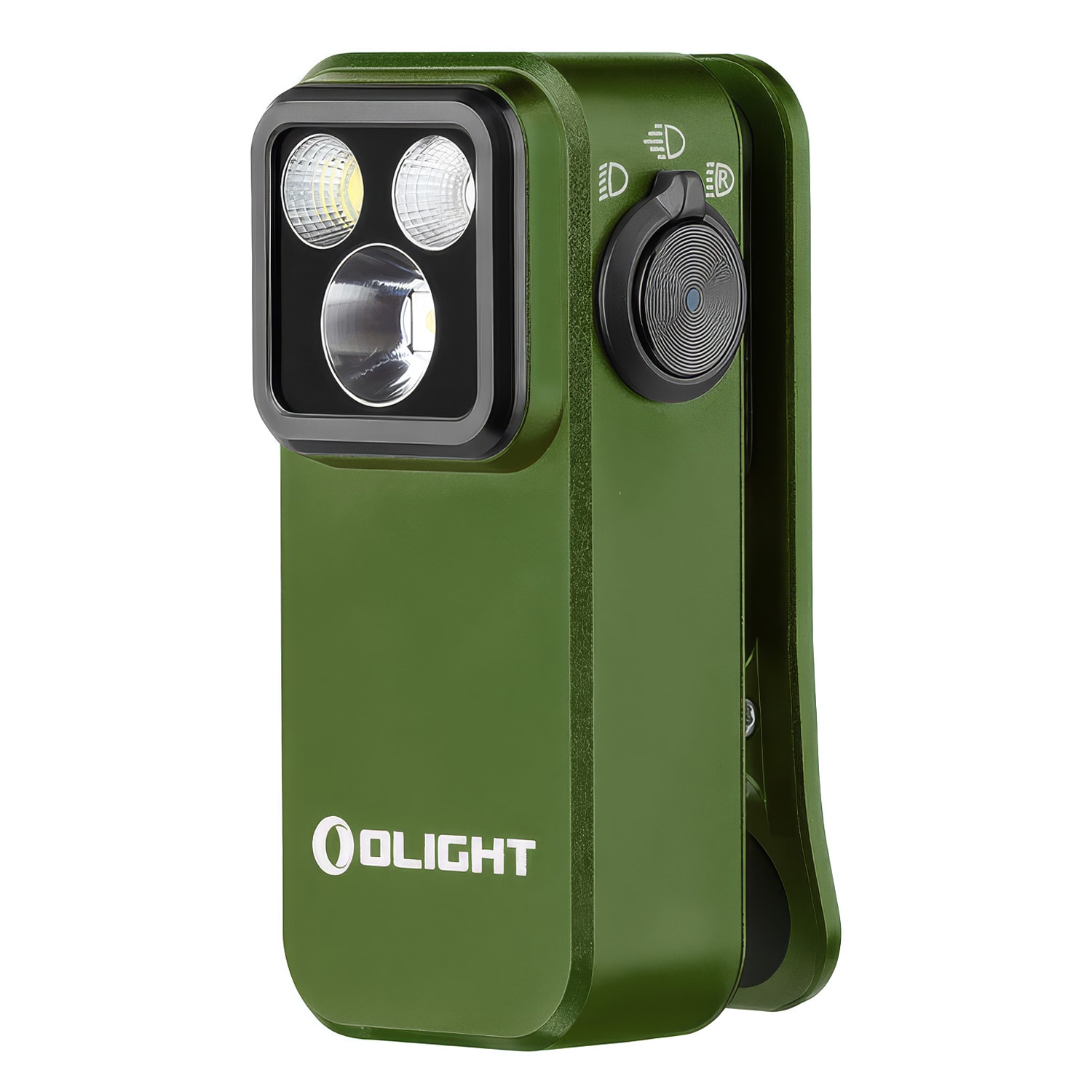 Latarka akumulatorowa Olight Oclip Pro OD Green - 500 lumenów