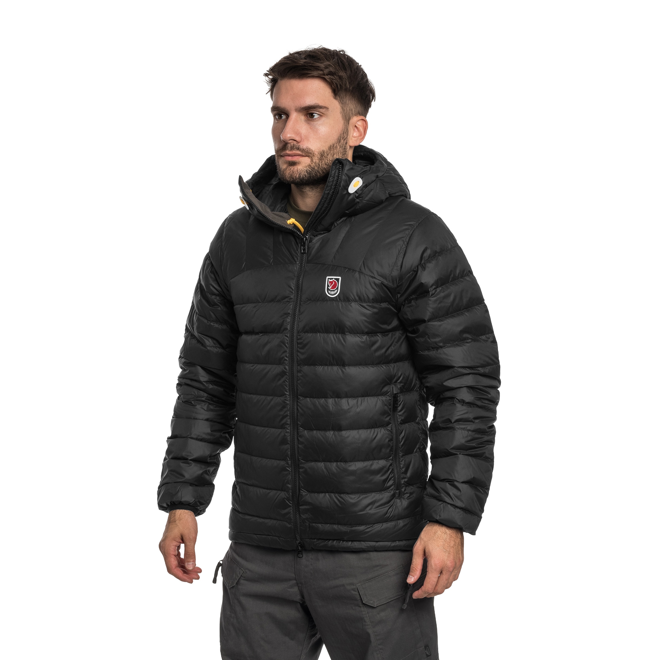 Kurtka Fjallraven Expedition Pack Down Hoodie - Black