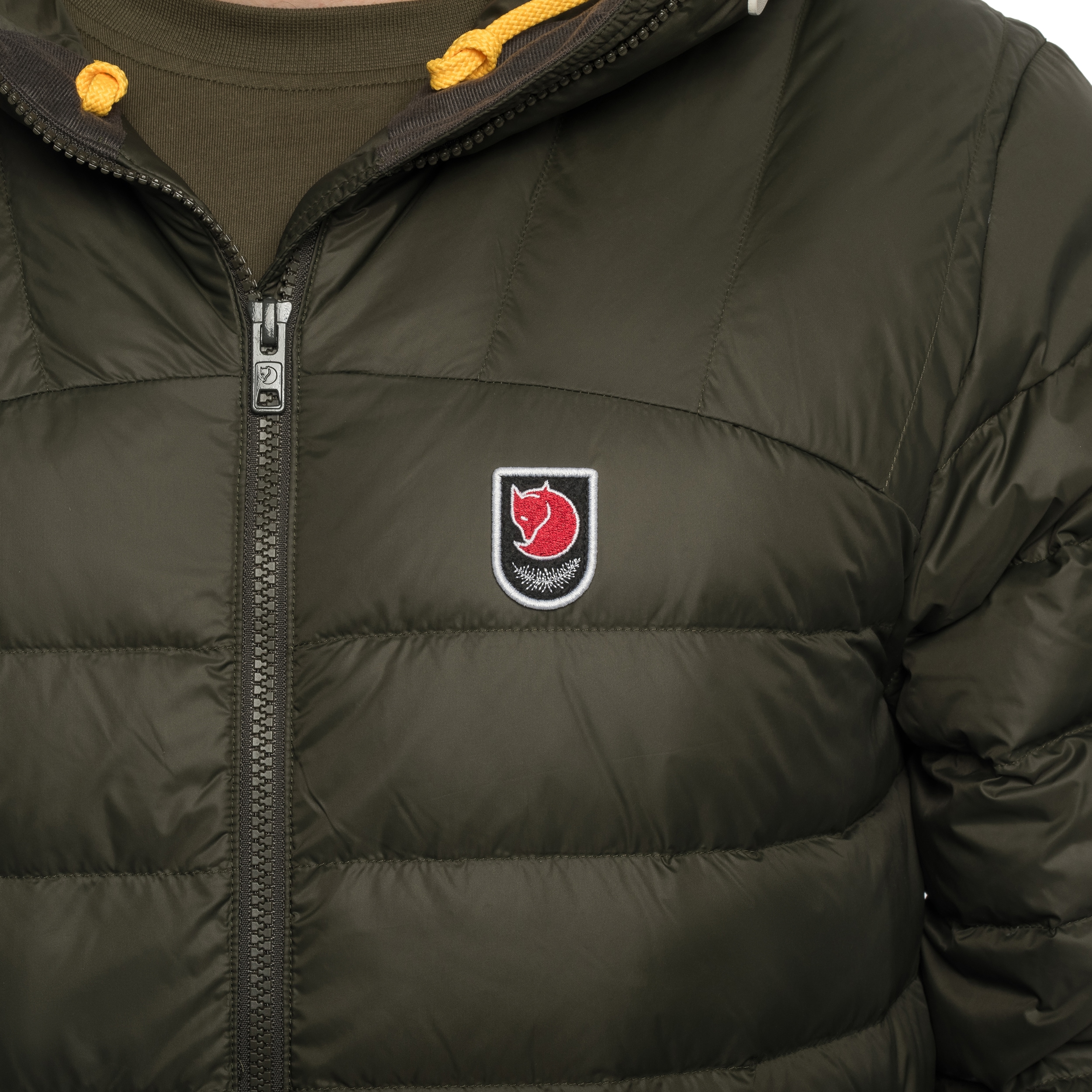 Kurtka Fjallraven Expedition Pack Down Hoodie - Deep Forest
