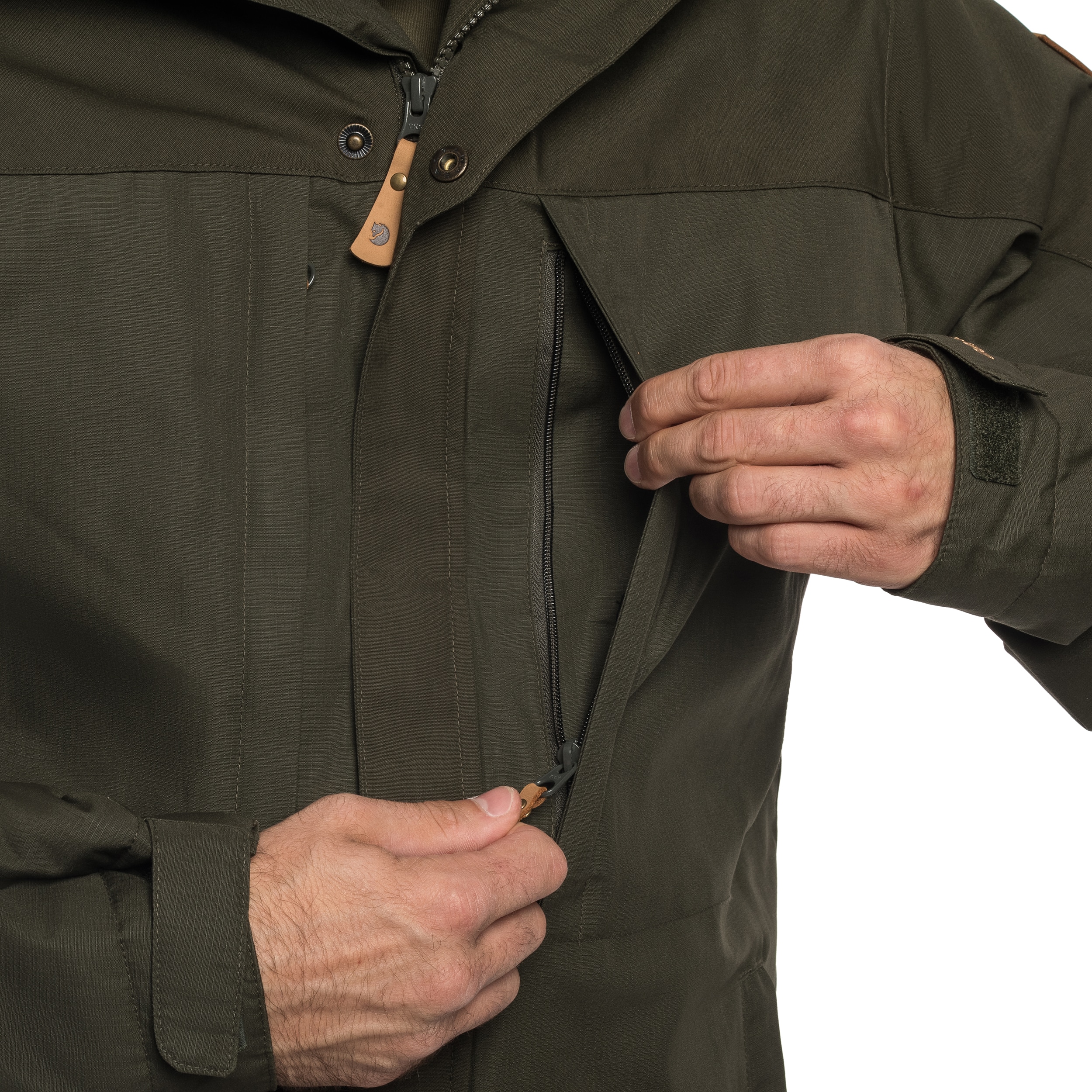 Kurtka Fjallraven Skogso Padded - Deep Forest