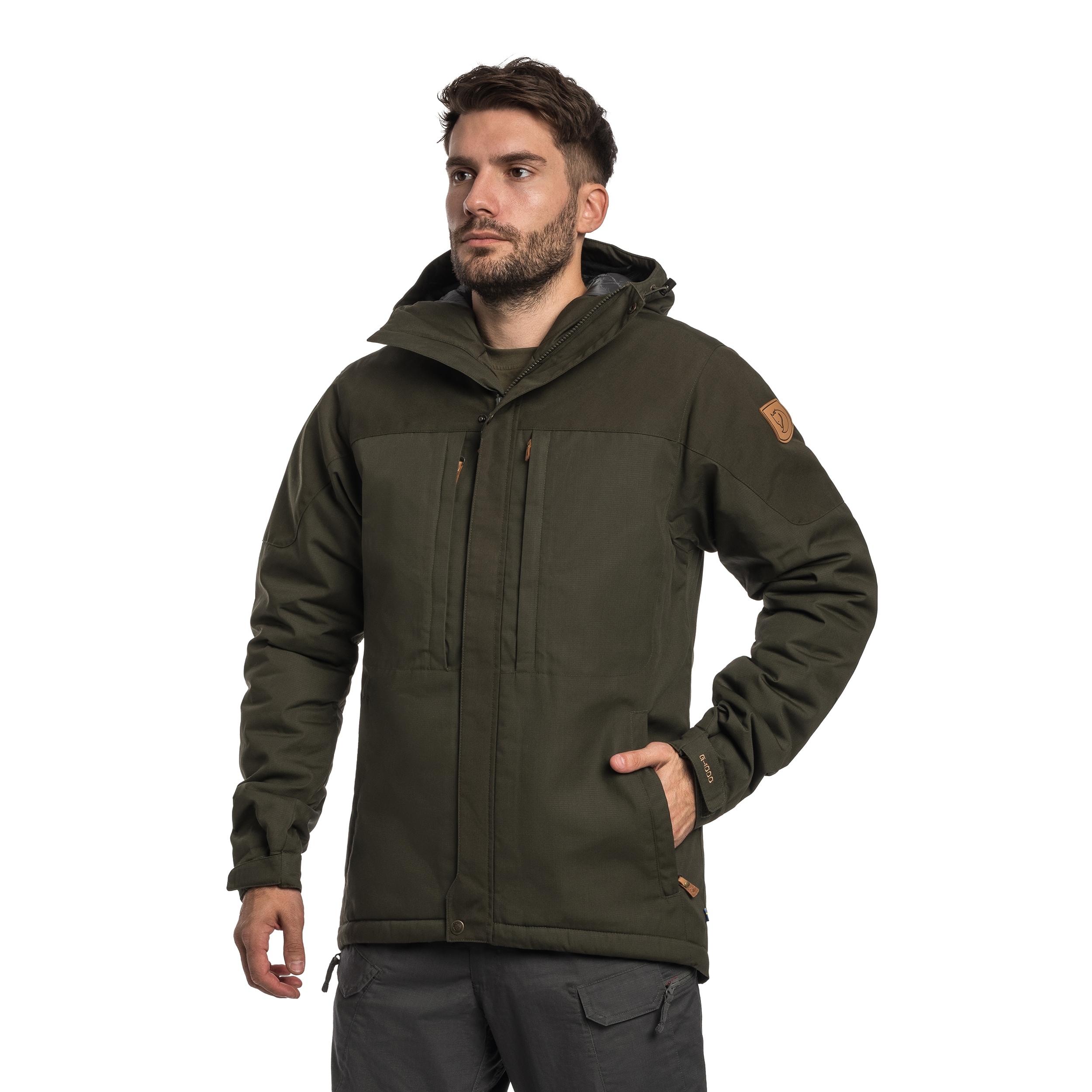 Kurtka Fjallraven Skogso Padded - Deep Forest