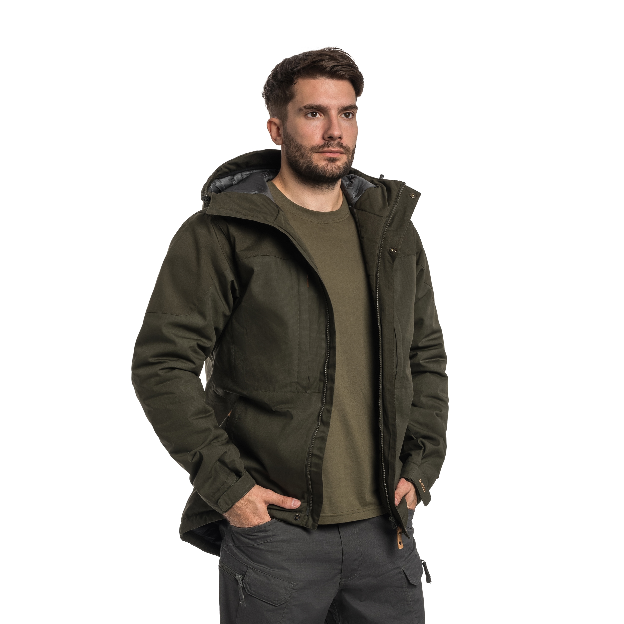 Kurtka Fjallraven Skogso Padded - Deep Forest