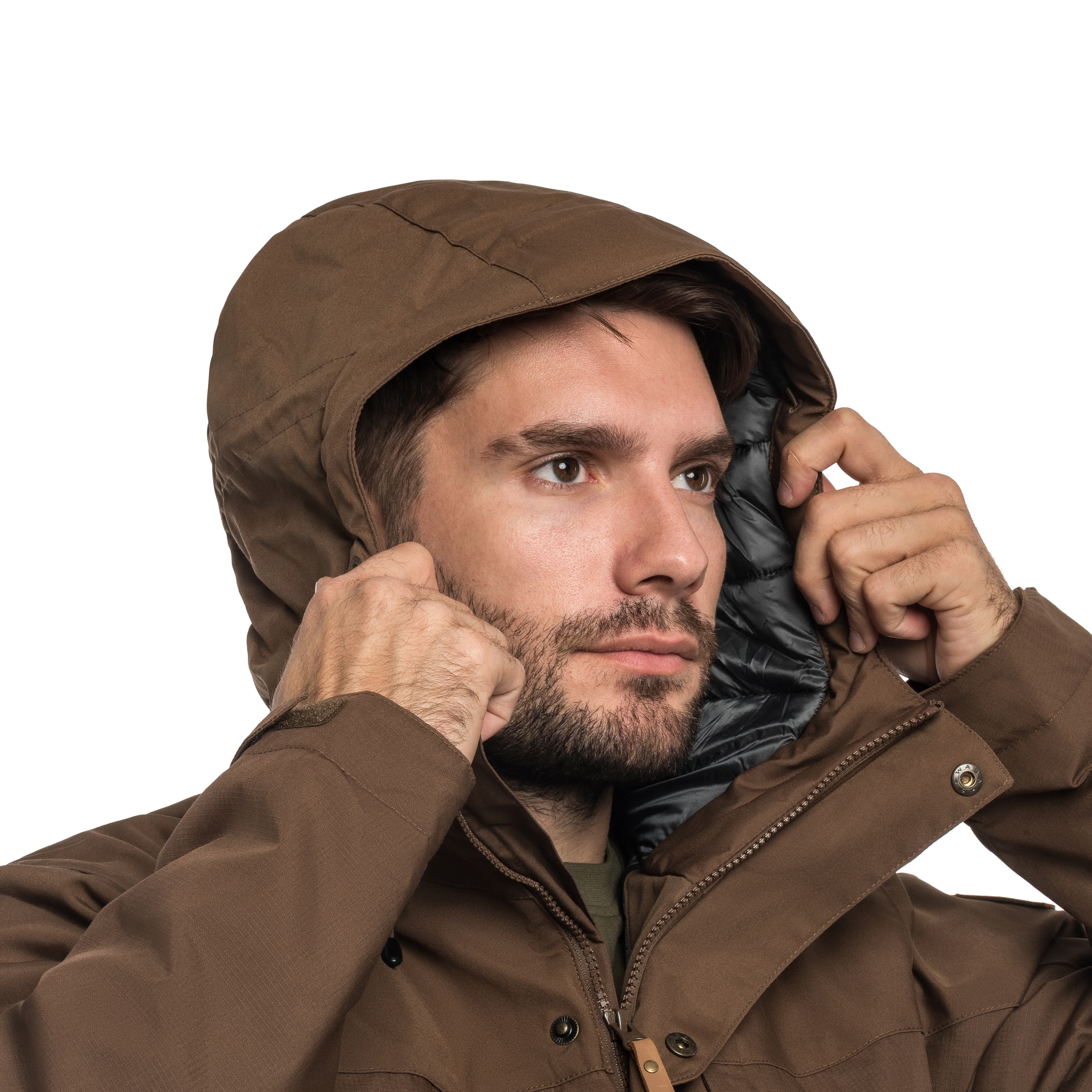 Kurtka Fjallraven Skogso Padded - Dark Oak