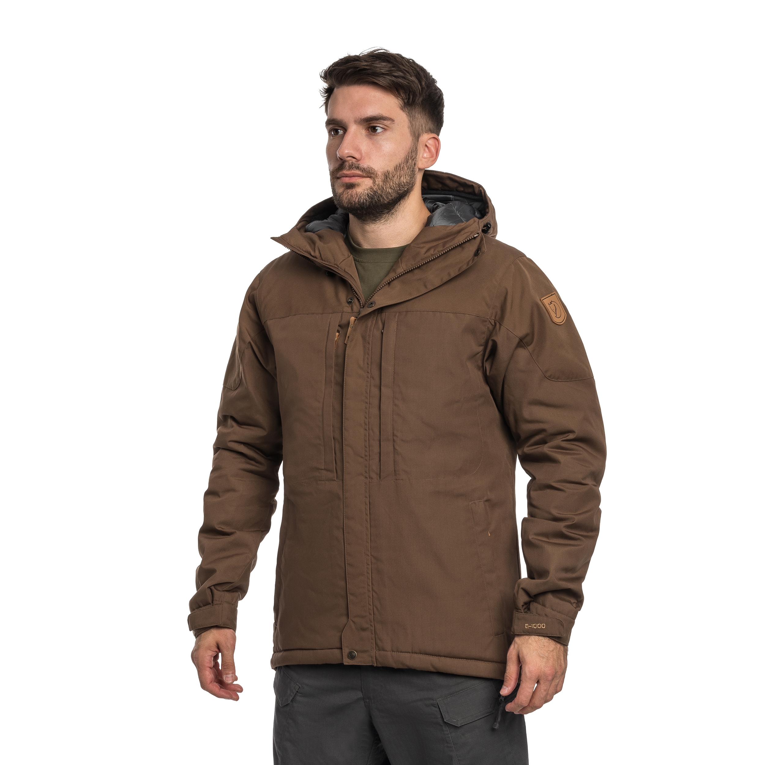 Kurtka Fjallraven Skogso Padded - Dark Oak