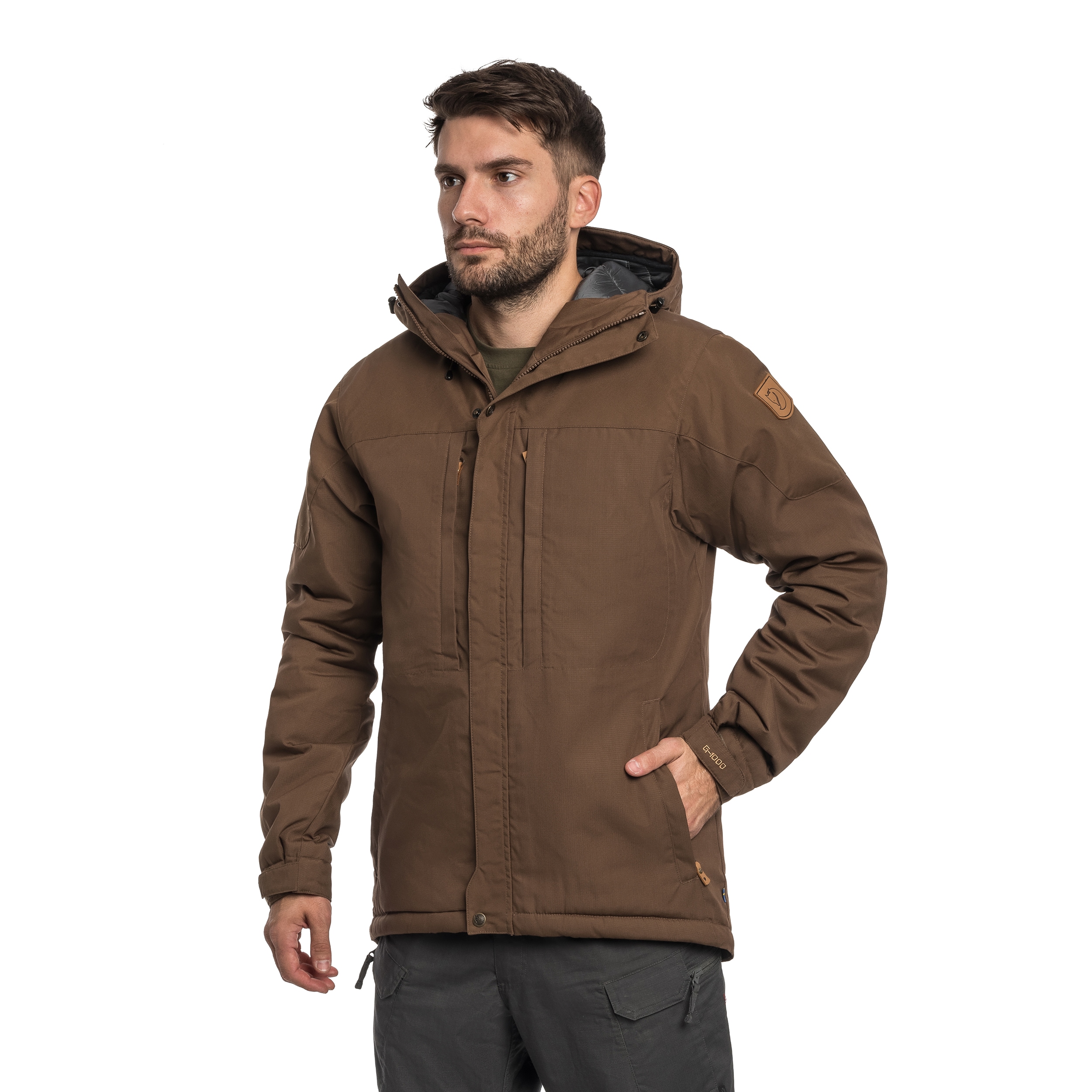 Kurtka Fjallraven Skogso Padded - Dark Oak