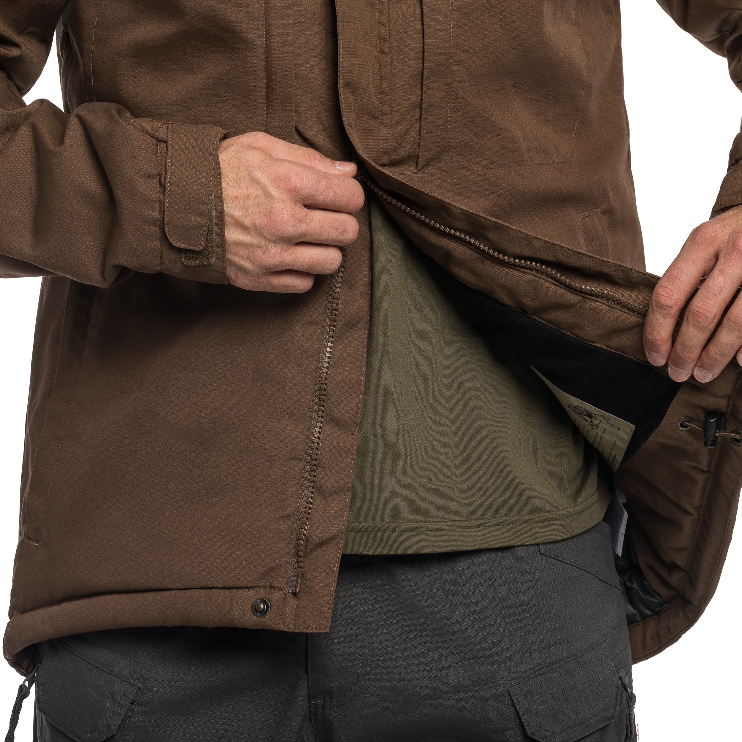 Kurtka Fjallraven Skogso Padded - Dark Oak
