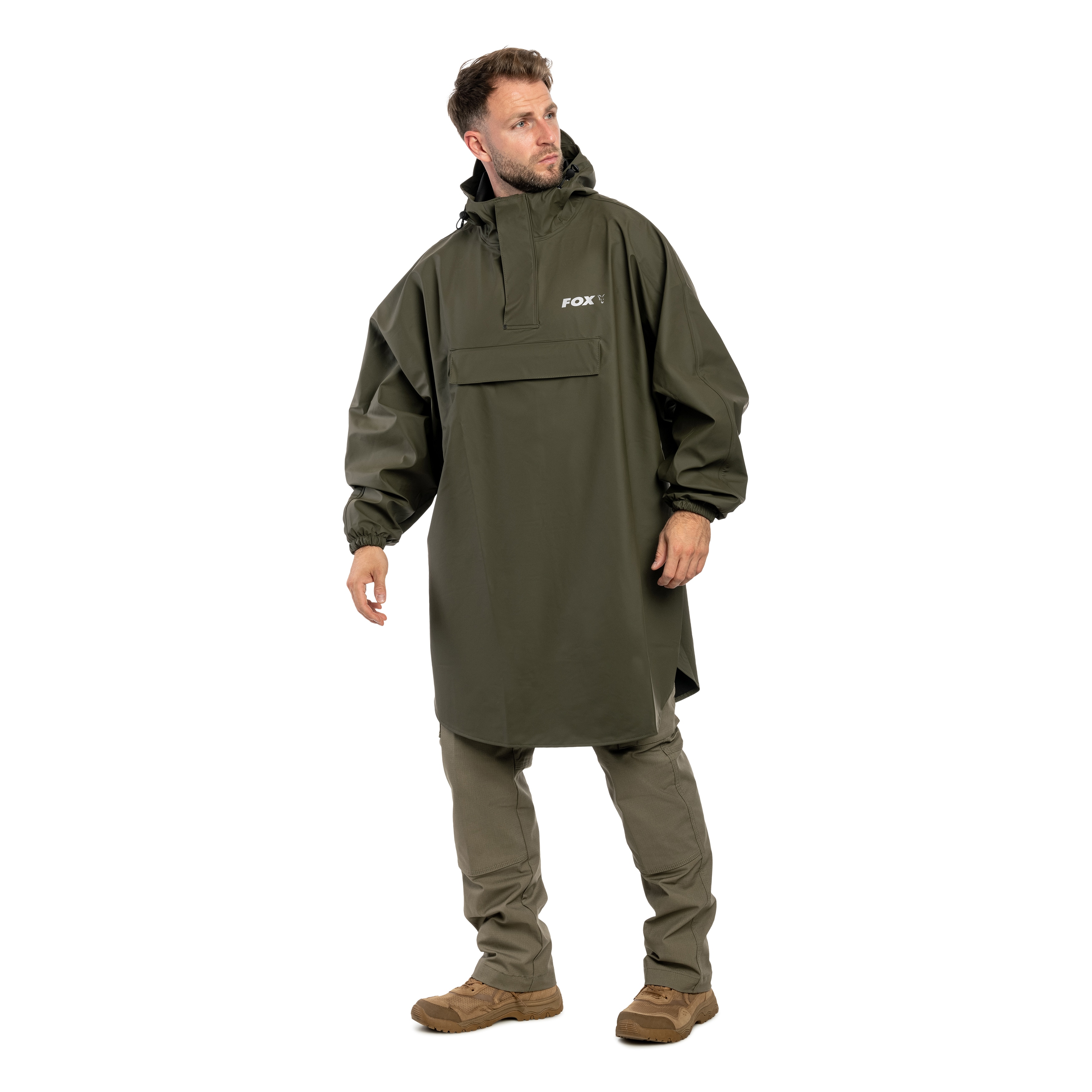 Ponczo Fox - Khaki