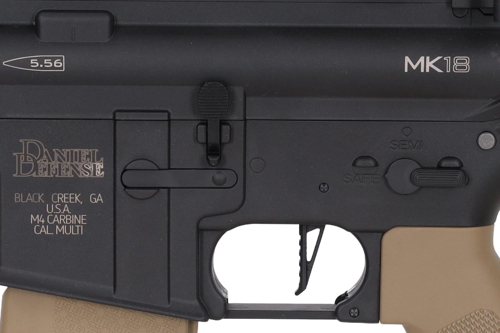 Specna Arms MK-18 SA-F19 Flex HAL ETU Gen. 2 Assault Rifle AEG - Half Tan
