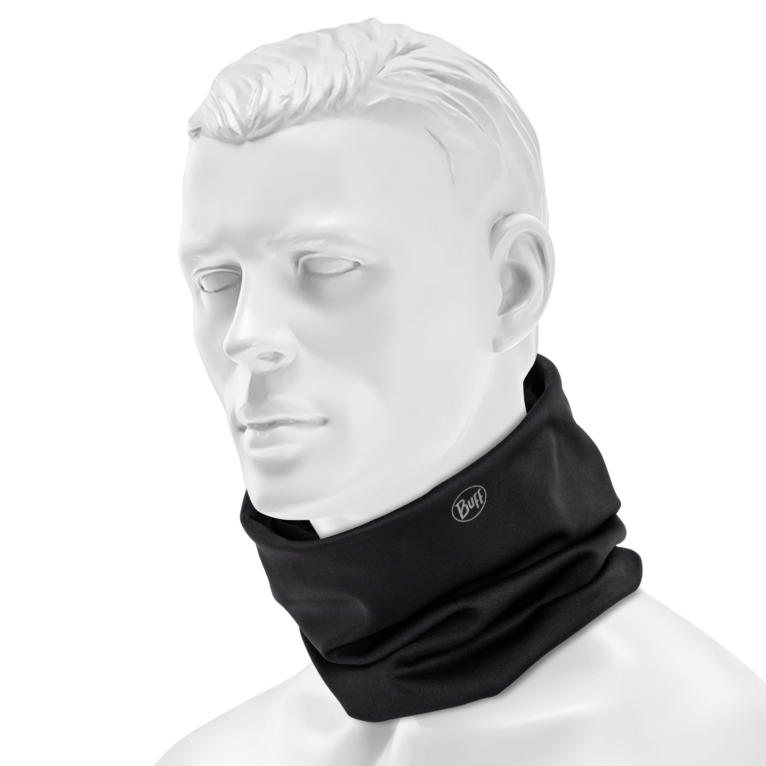 Chusta ochronna Buff Windproof Solid - Black
