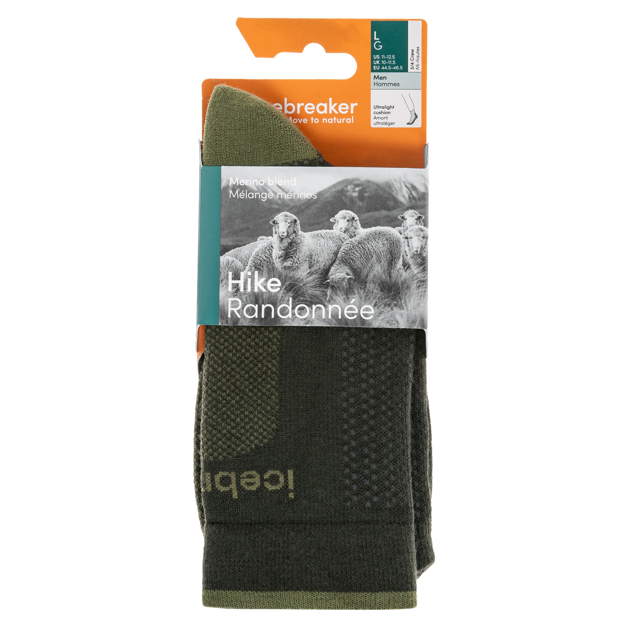 Skarpety Icebreaker Merino Hike+ Ultralight - Dark Loden