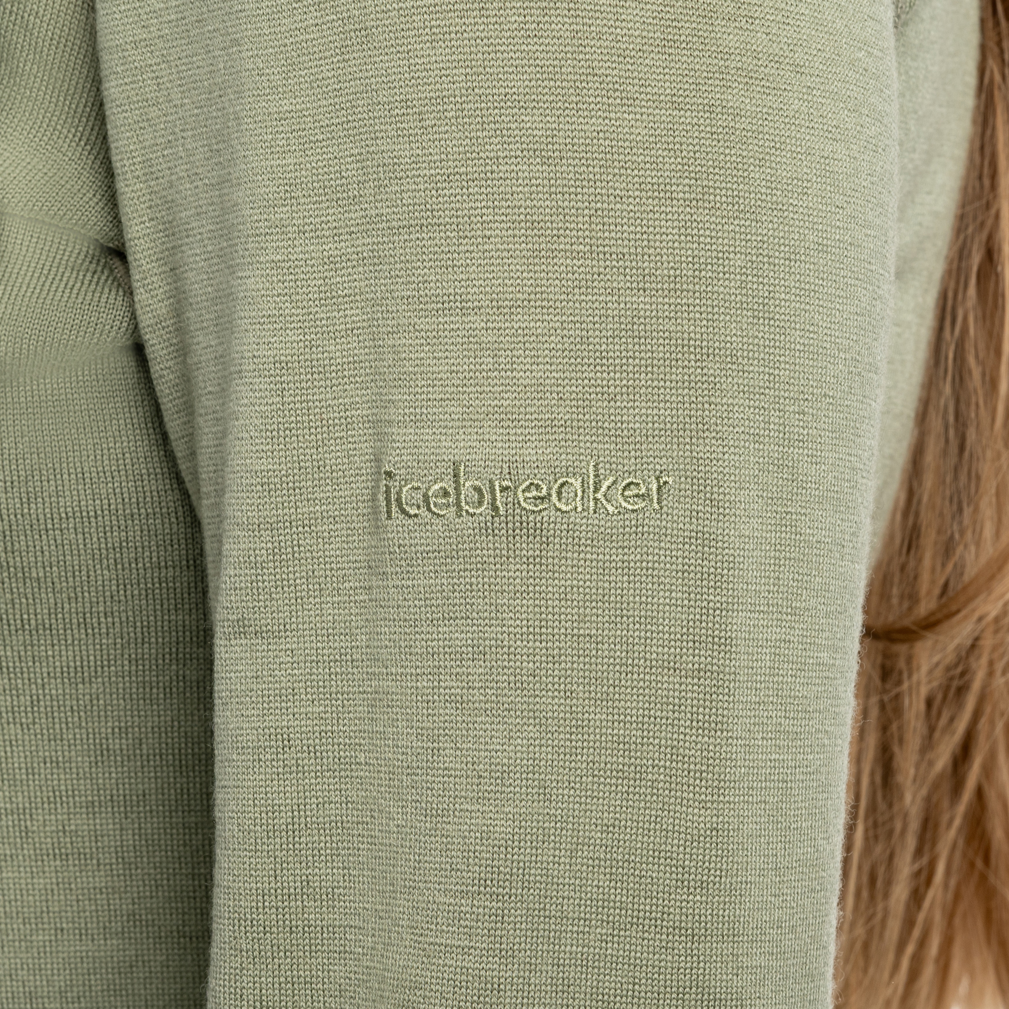Koszulka termoaktywna damska Icebreaker Merino 260 Oasis Long Sleeve Crew - Lichen