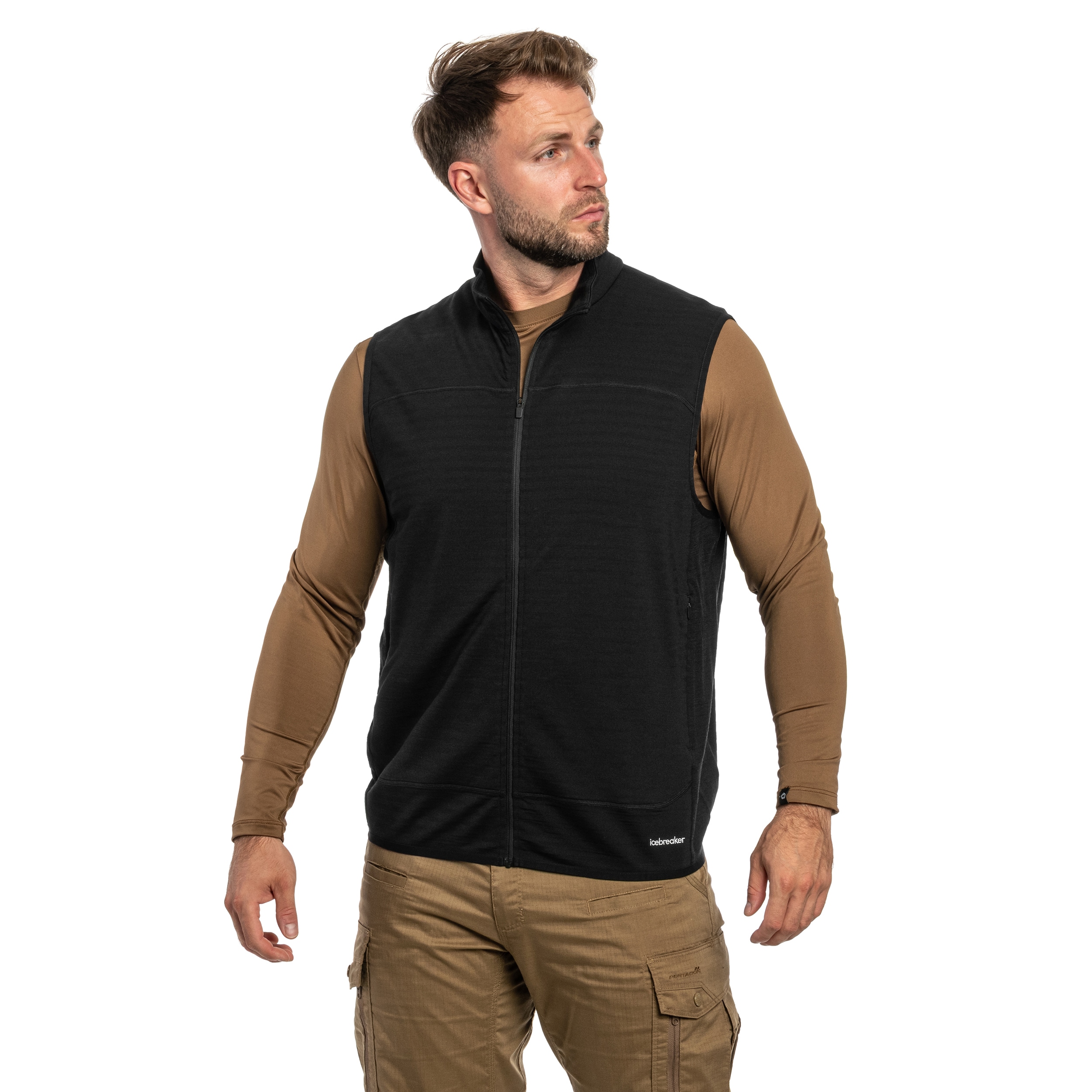 Жилет Icebreaker Merino 300 Descender Vest - Black