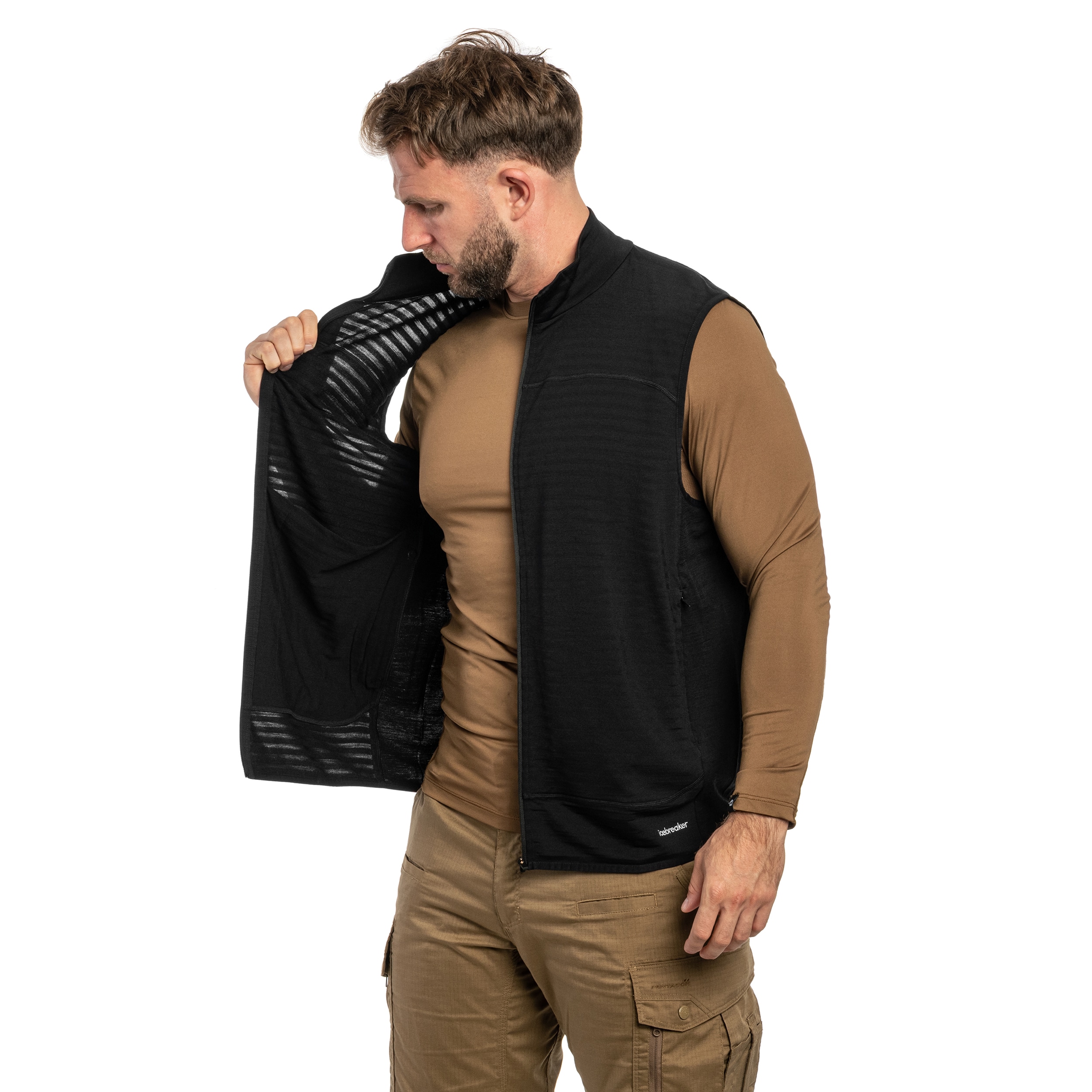 Жилет Icebreaker Merino 300 Descender Vest - Black
