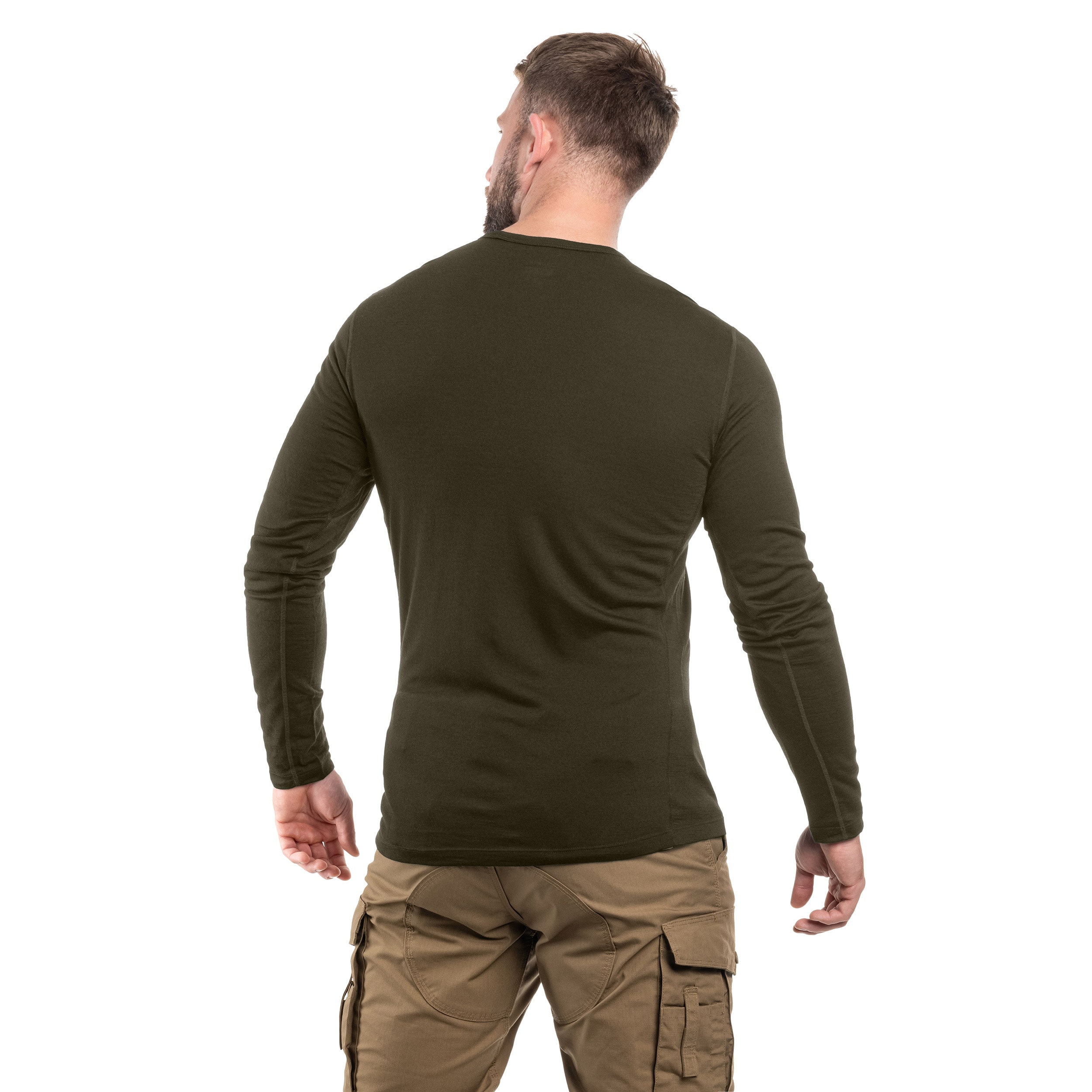 Koszulka termoaktywna Icebreaker Merino 200 Oasis Crewe - Dark Loden