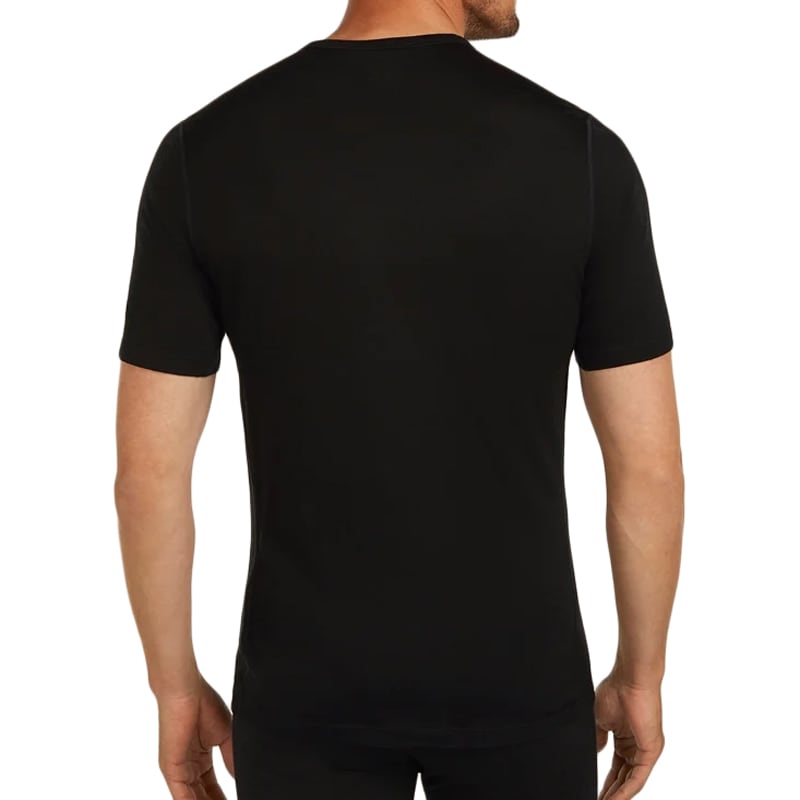 Koszulka termoaktywna Icebreaker Merino 200 Oasis Crewe Short Sleeve - Black
