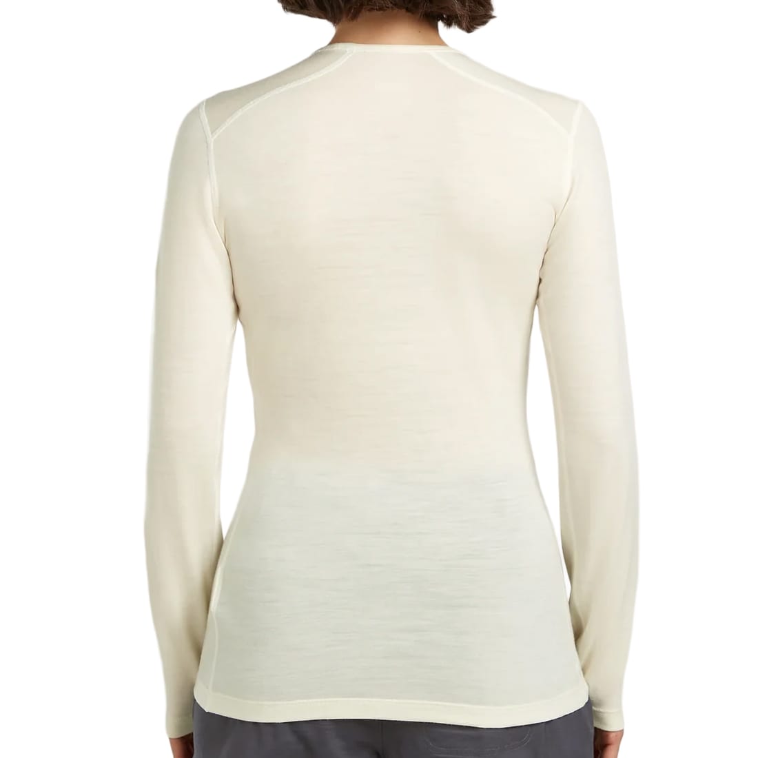 Koszulka termoaktywna damska Icebreaker Merino 200 Oasis Long Sleeve Crew - Undyed