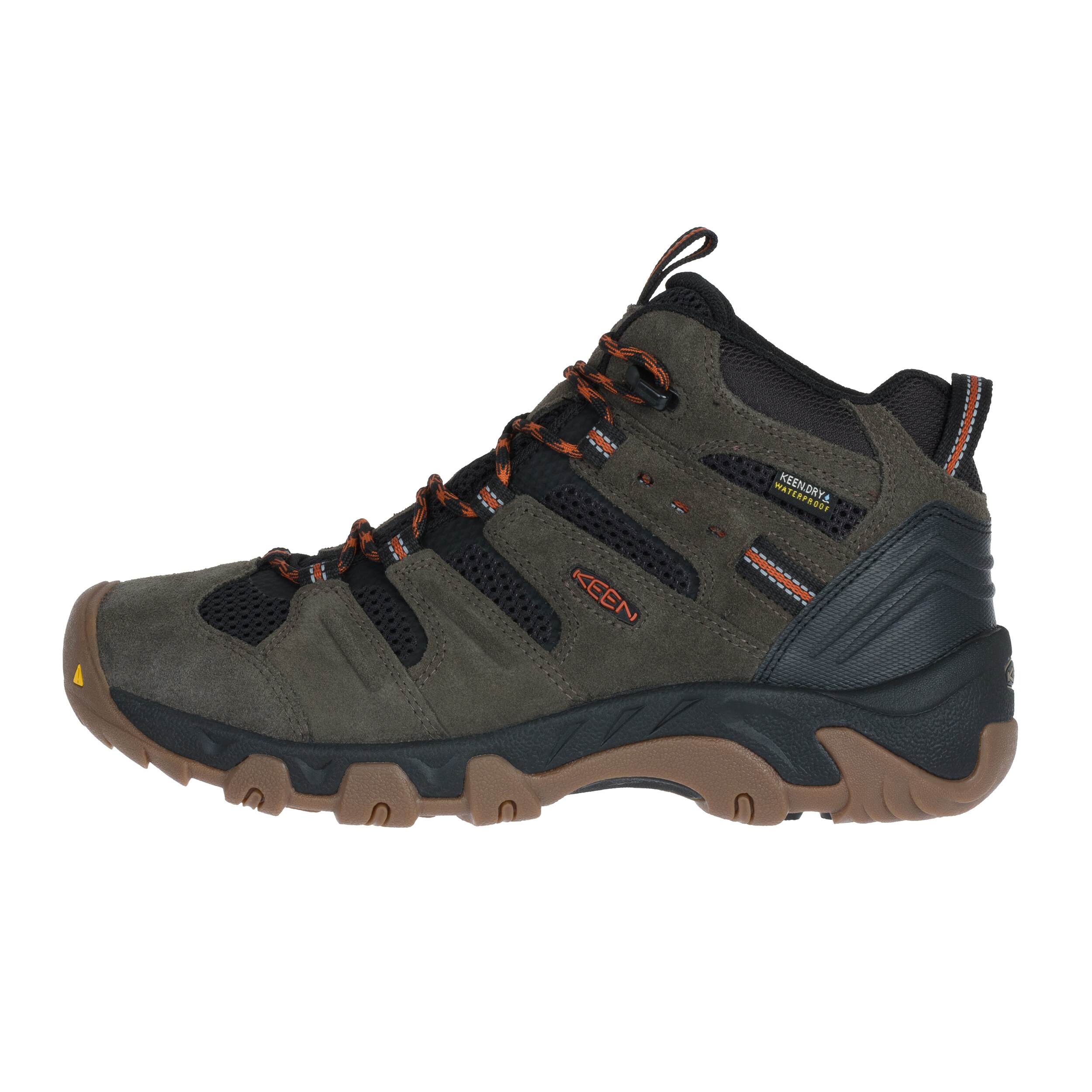 Buty Keen Headout MID WP - Olive/Fossil Orange