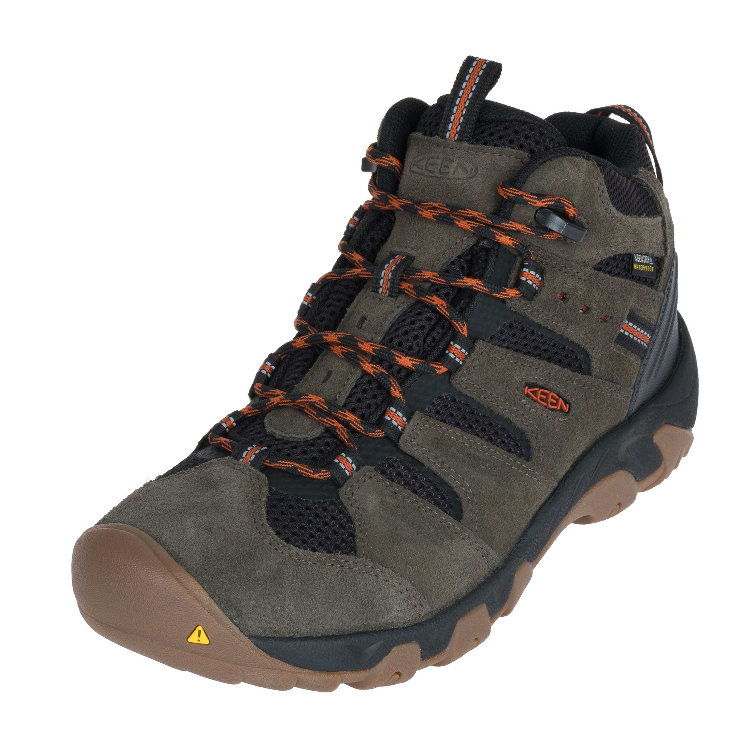 Buty Keen Headout MID WP - Olive/Fossil Orange