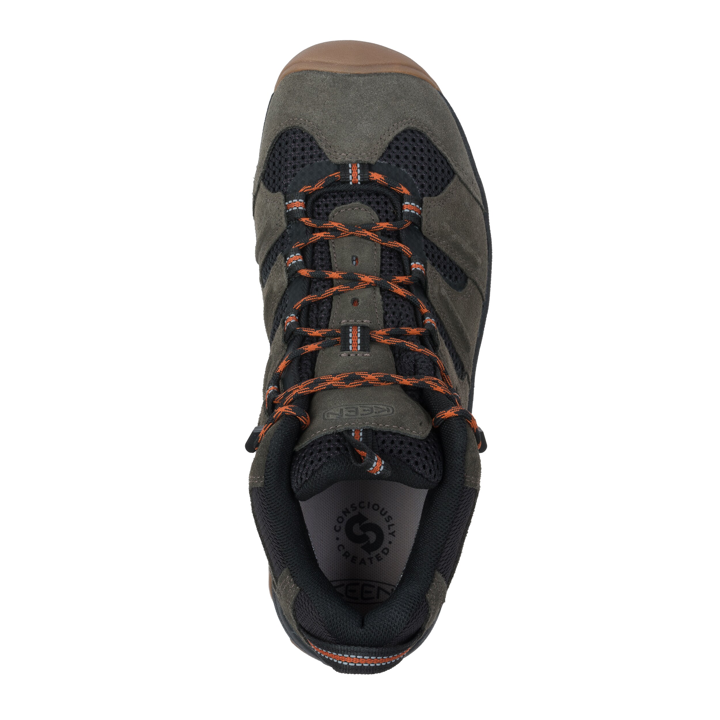 Buty Keen Headout MID WP - Olive/Fossil Orange