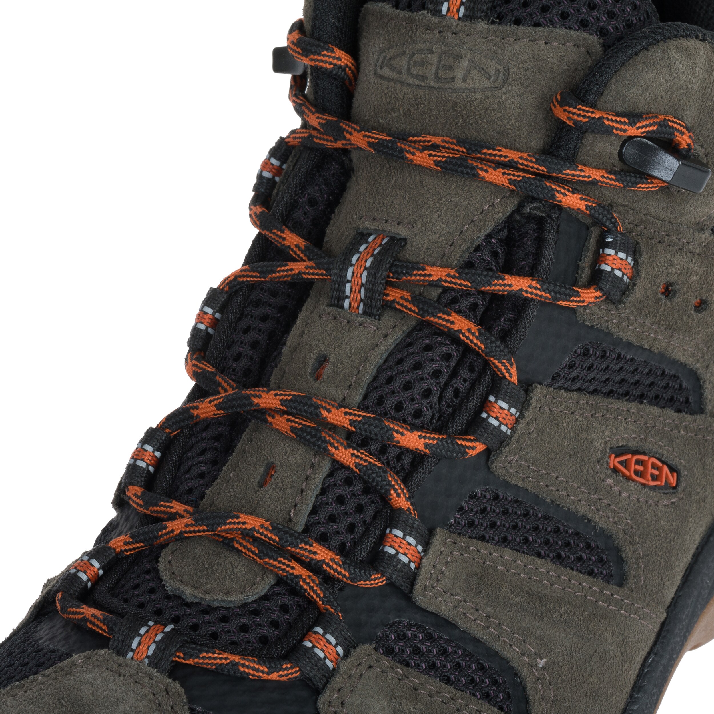 Buty Keen Headout MID WP - Olive/Fossil Orange