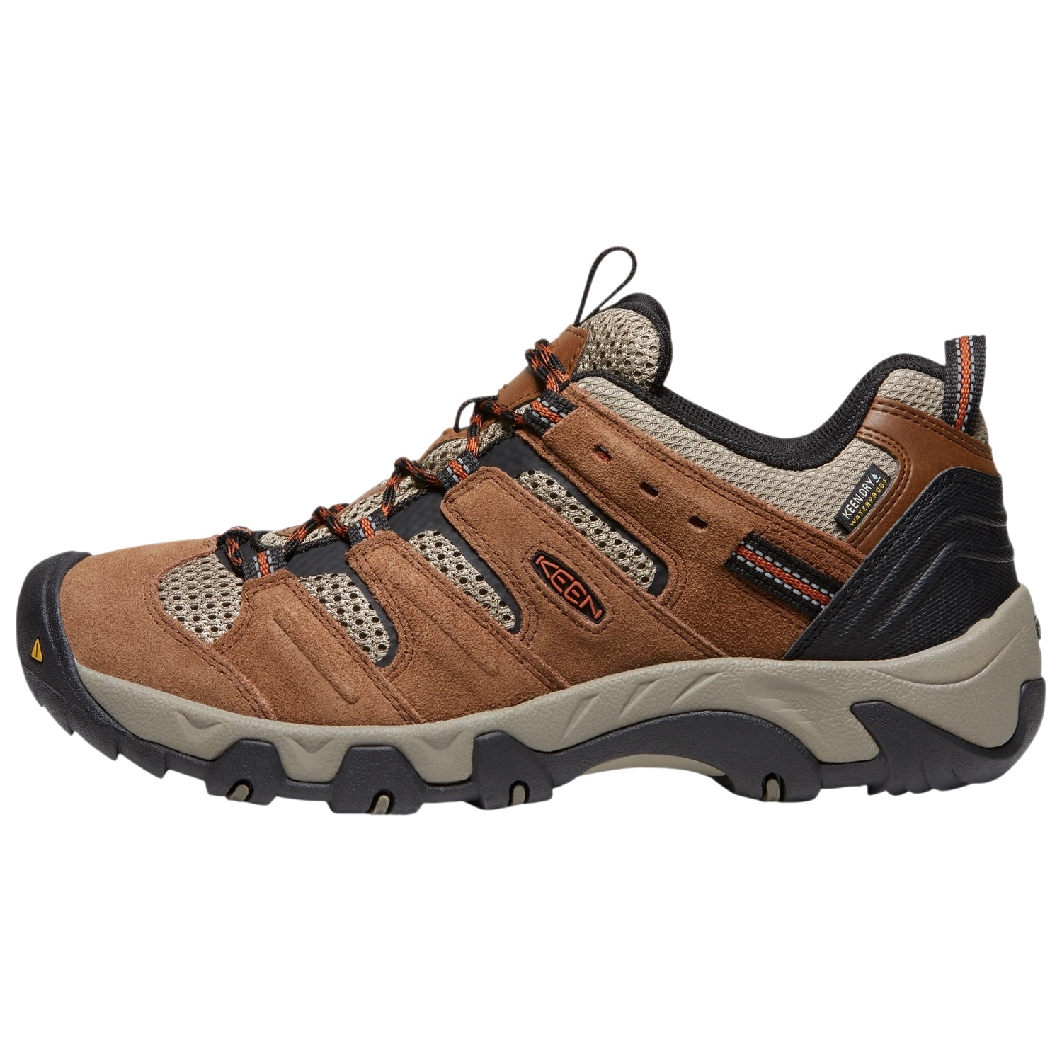 Buty Keen Headout Low WP - Fossil Orange/Bison