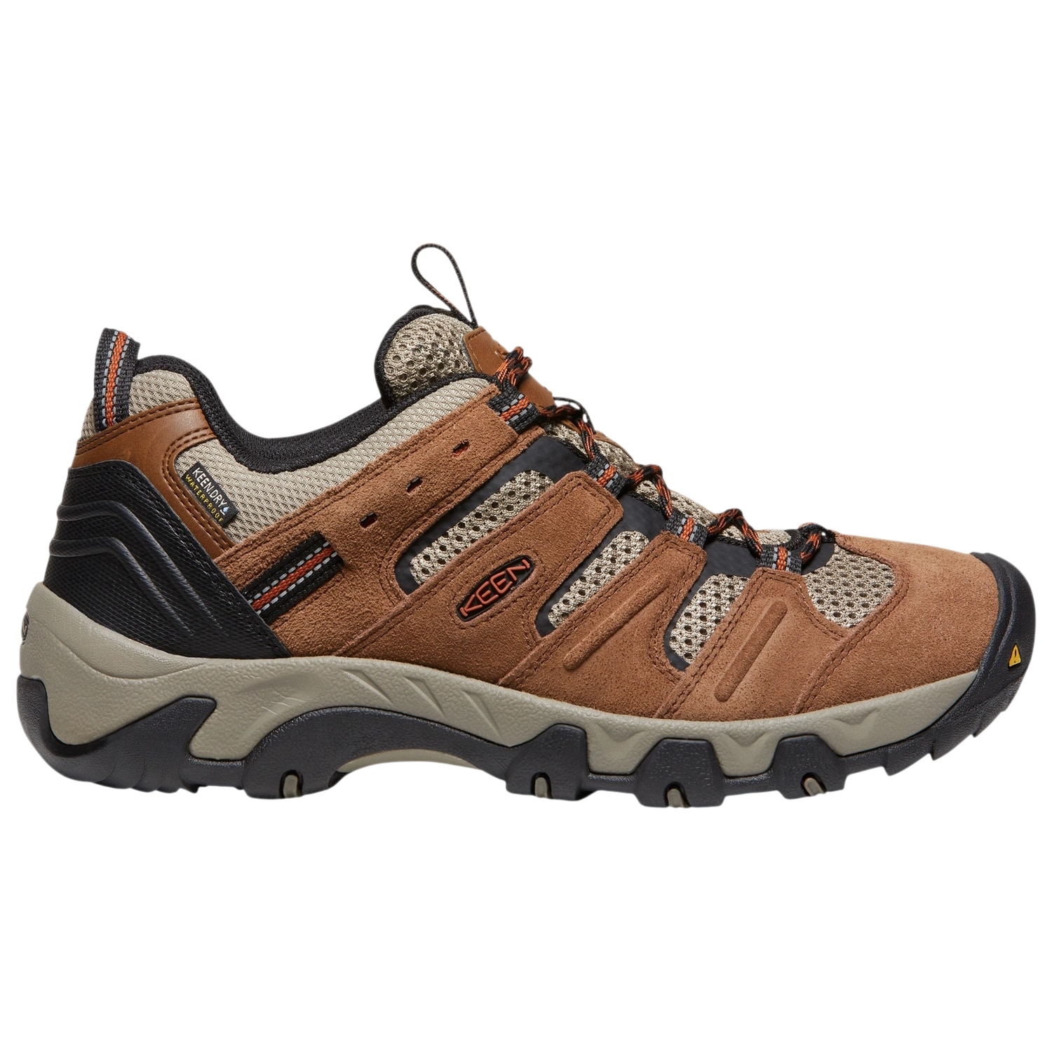 Buty Keen Headout Low WP - Fossil Orange/Bison