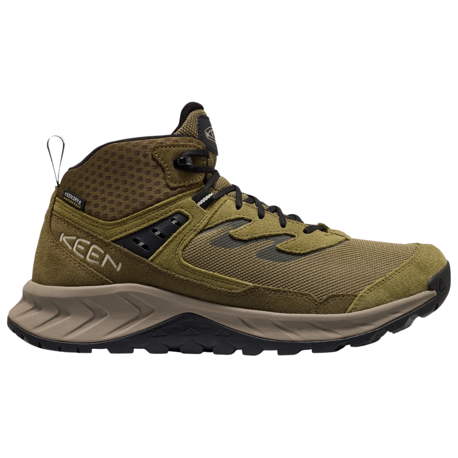 Keen Hightrail MID WP Boots - Martini Olive/Dark Olive