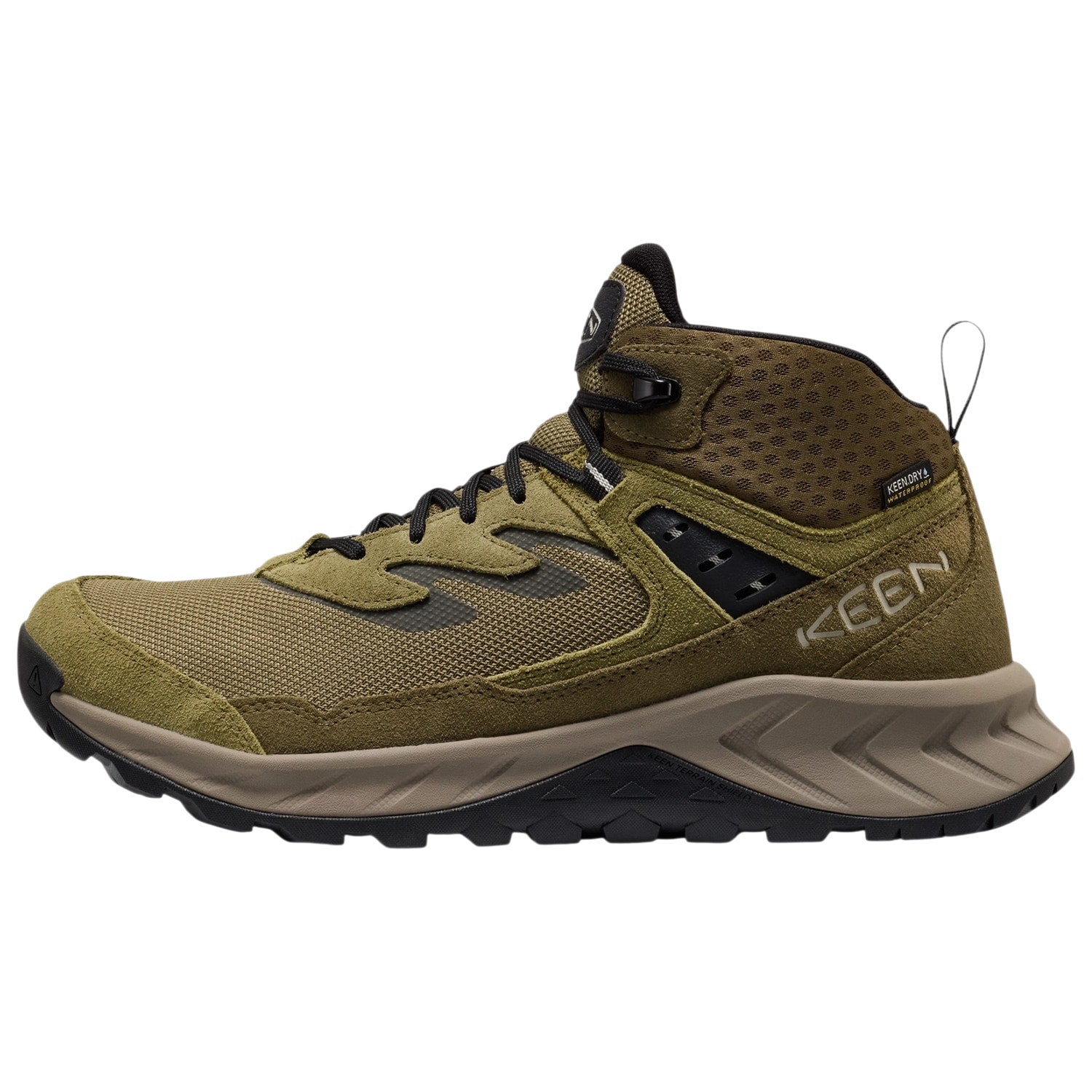 Keen Hightrail MID WP Boots - Martini Olive/Dark Olive