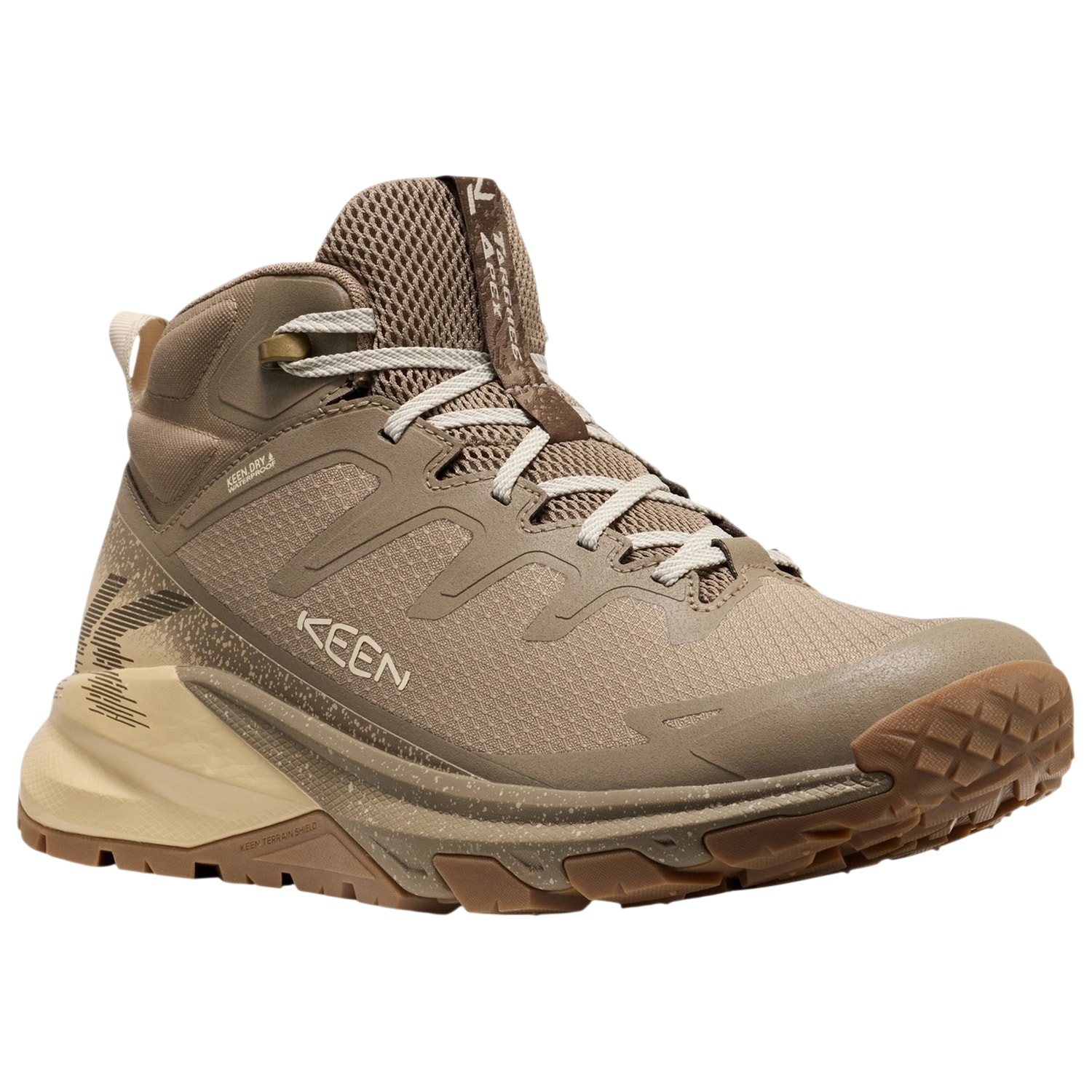 Keen Targhee Apex MID WP Boots - Brindle/Safari