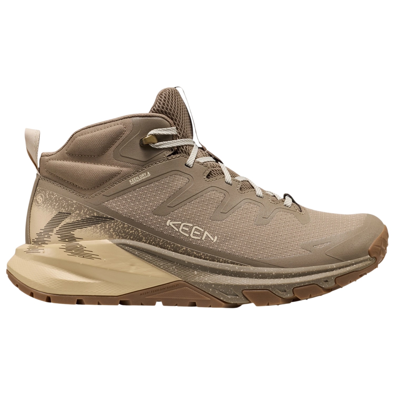 Keen Targhee Apex MID WP Boots - Brindle/Safari