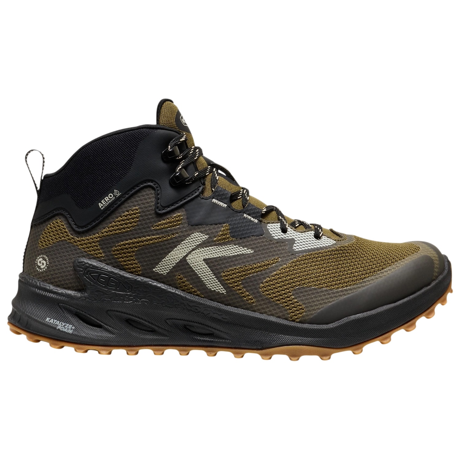 Buty Keen Zionic NXT Mid WP - Dark Olive/Black