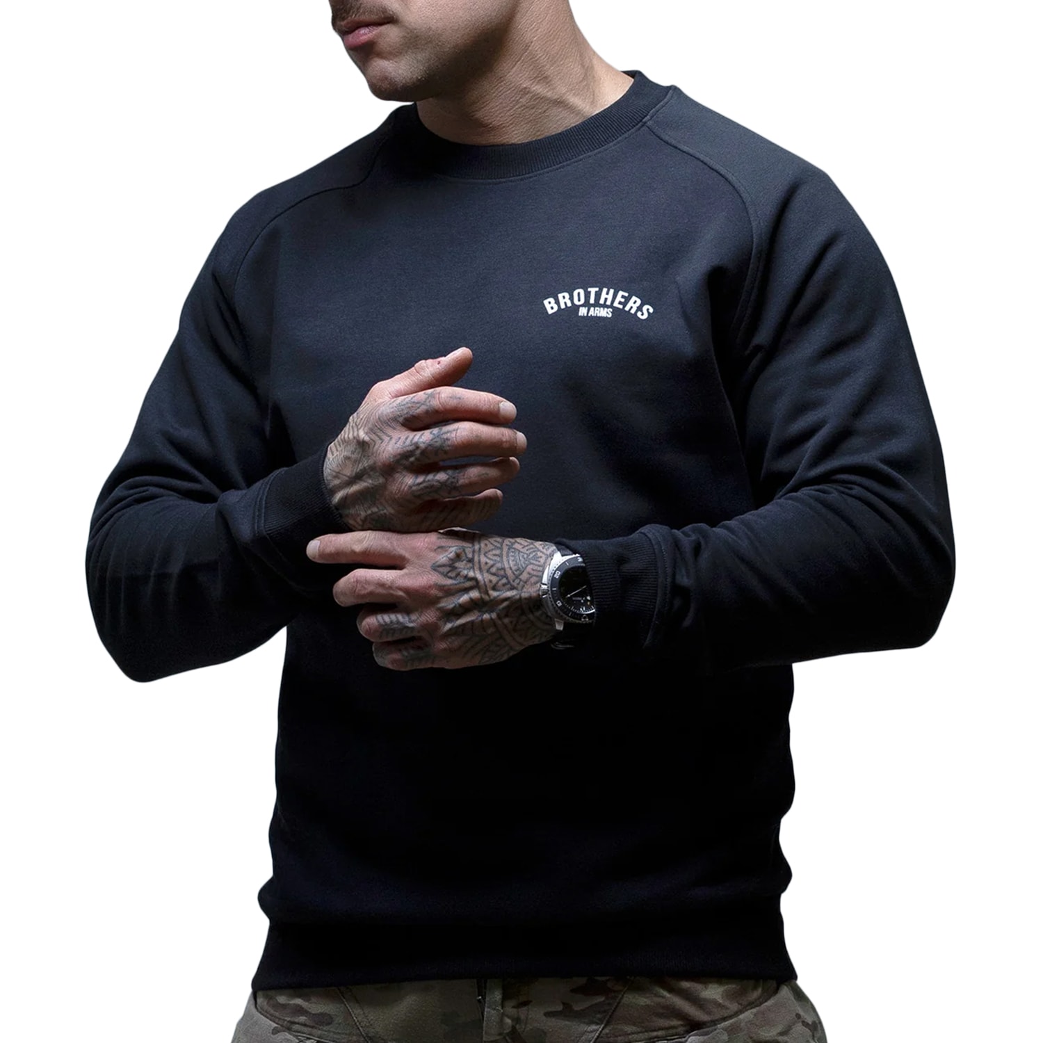 Bluza Brothers in Arms Team Crewneck - Black