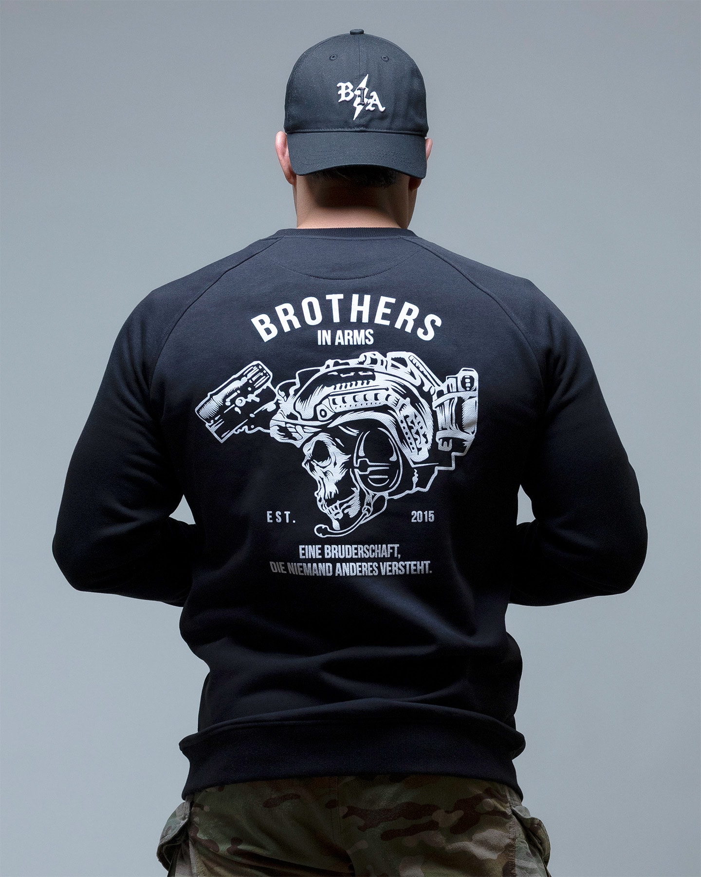 Bluza Brothers in Arms Team Crewneck - Black