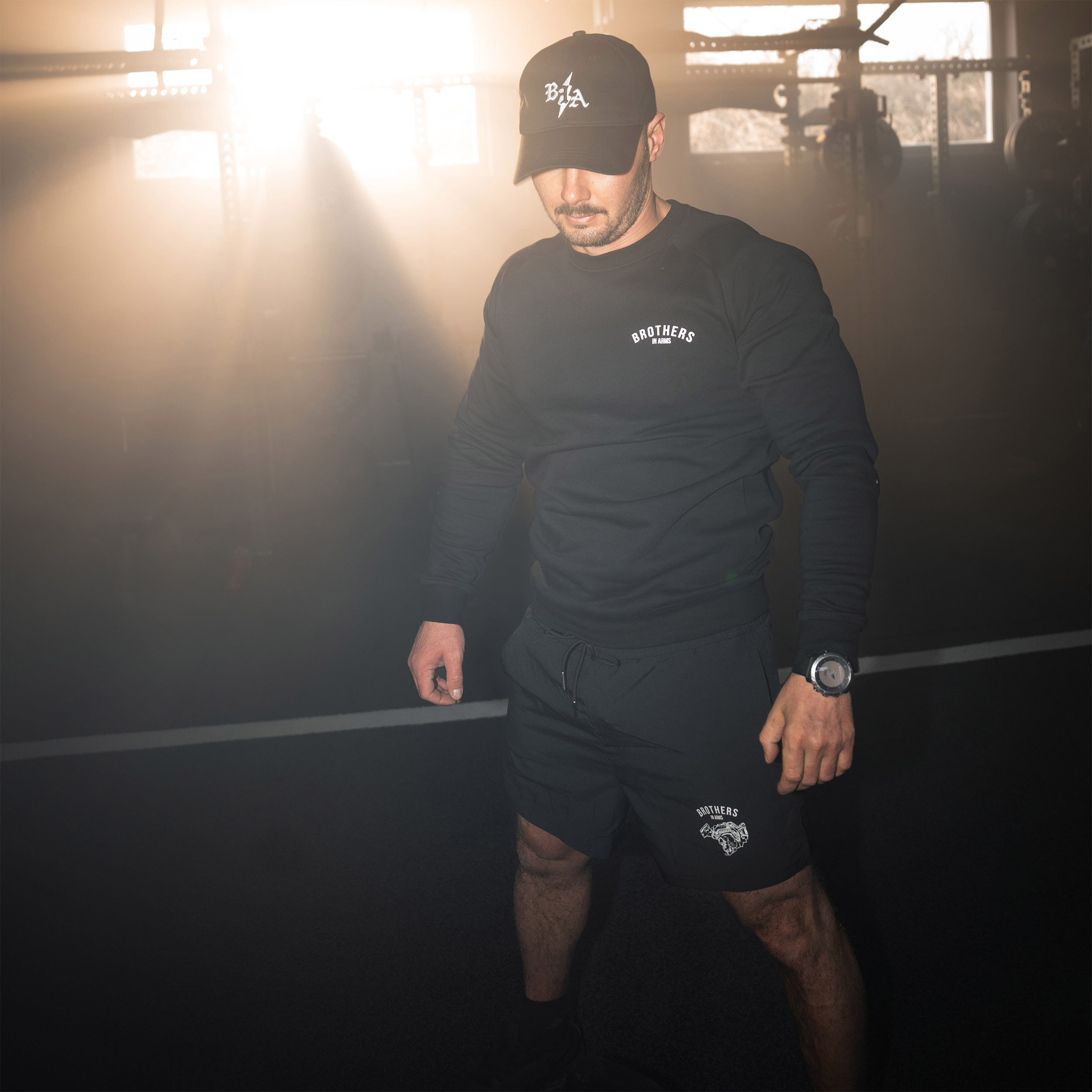 Bluza Brothers in Arms Team Crewneck - Black