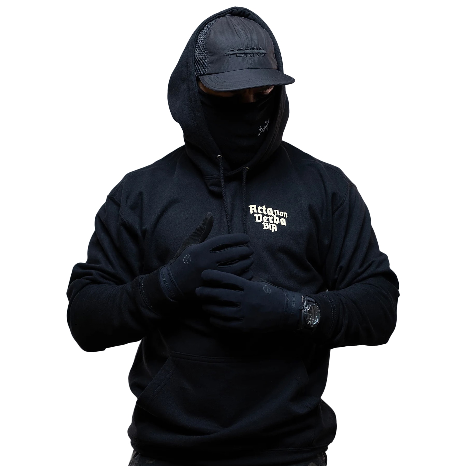 Bluza Brothers in Arms Acta Non Verba Hoodie - Black