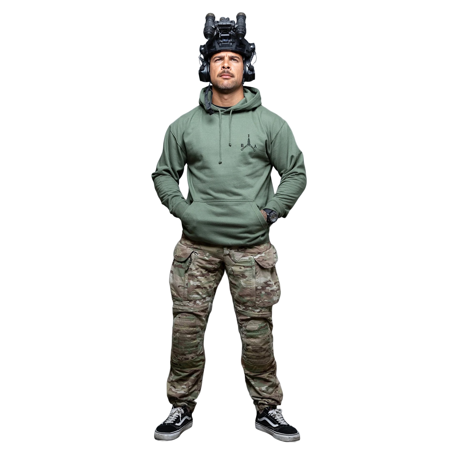 Bluza Brothers in Arms BIA Hoodie - Olive