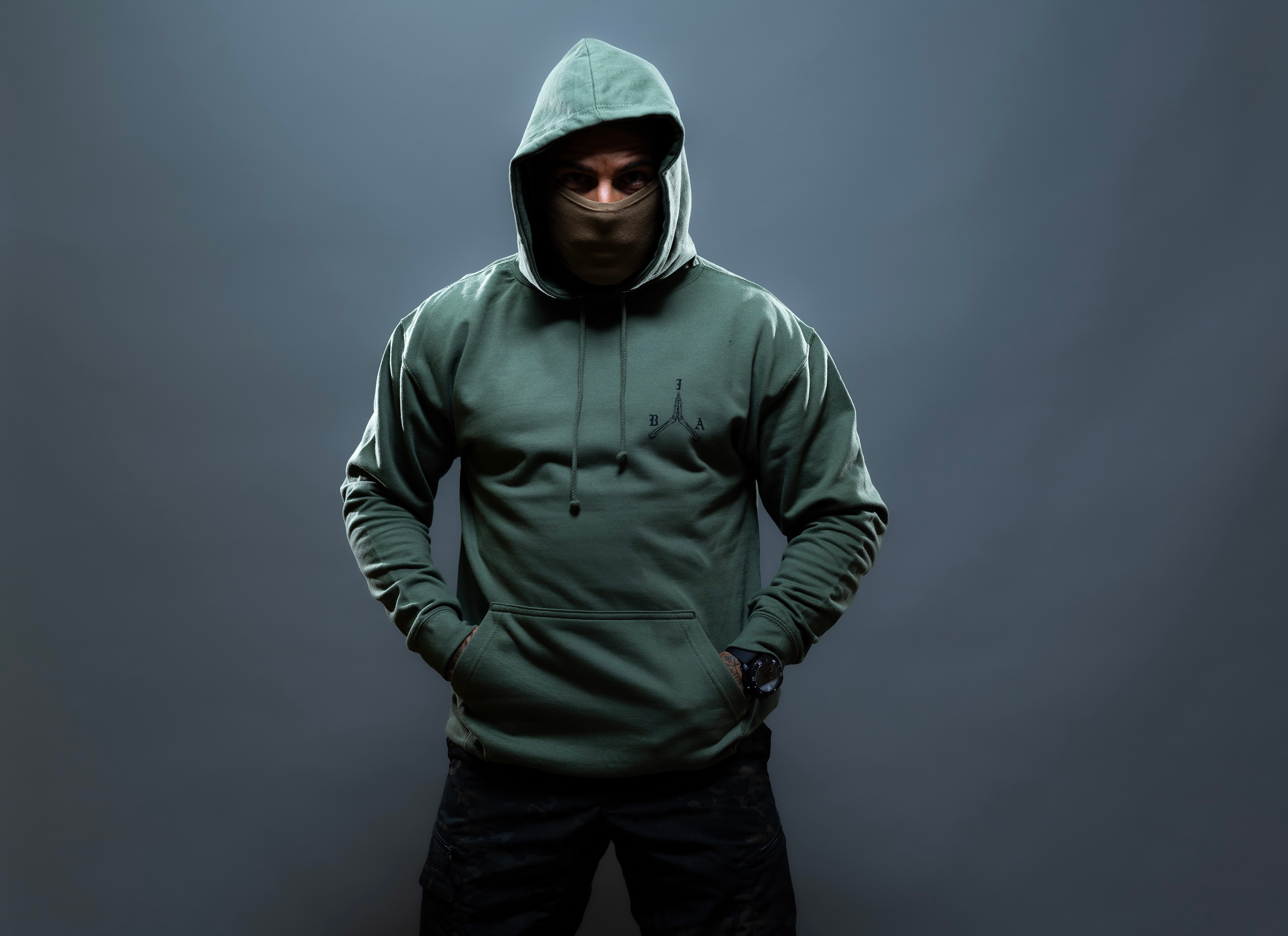 Bluza Brothers in Arms BIA Hoodie - Olive